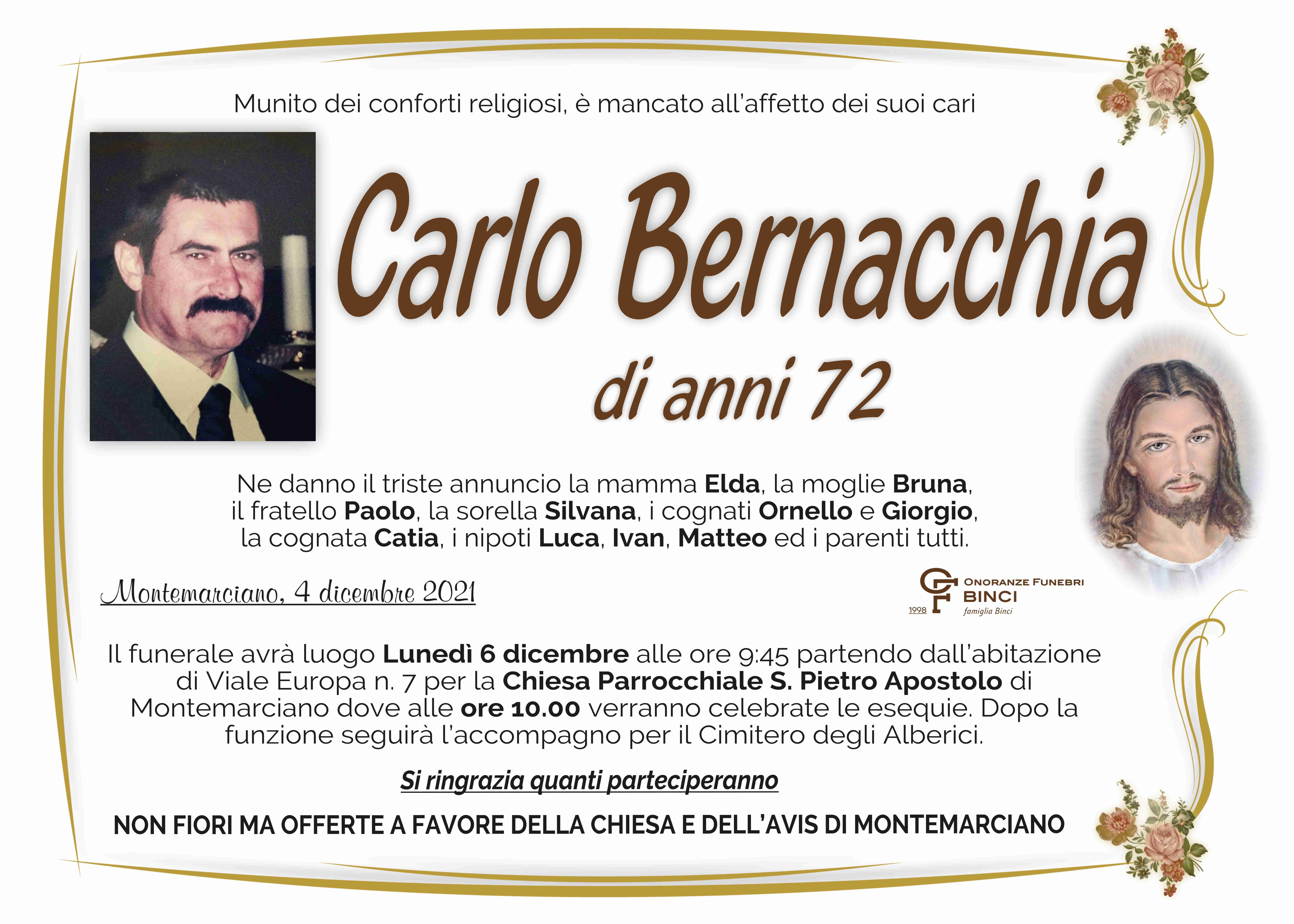 Carlo Bernacchia