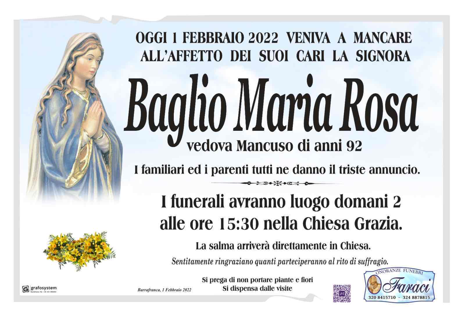 Maria Rosa Baglio