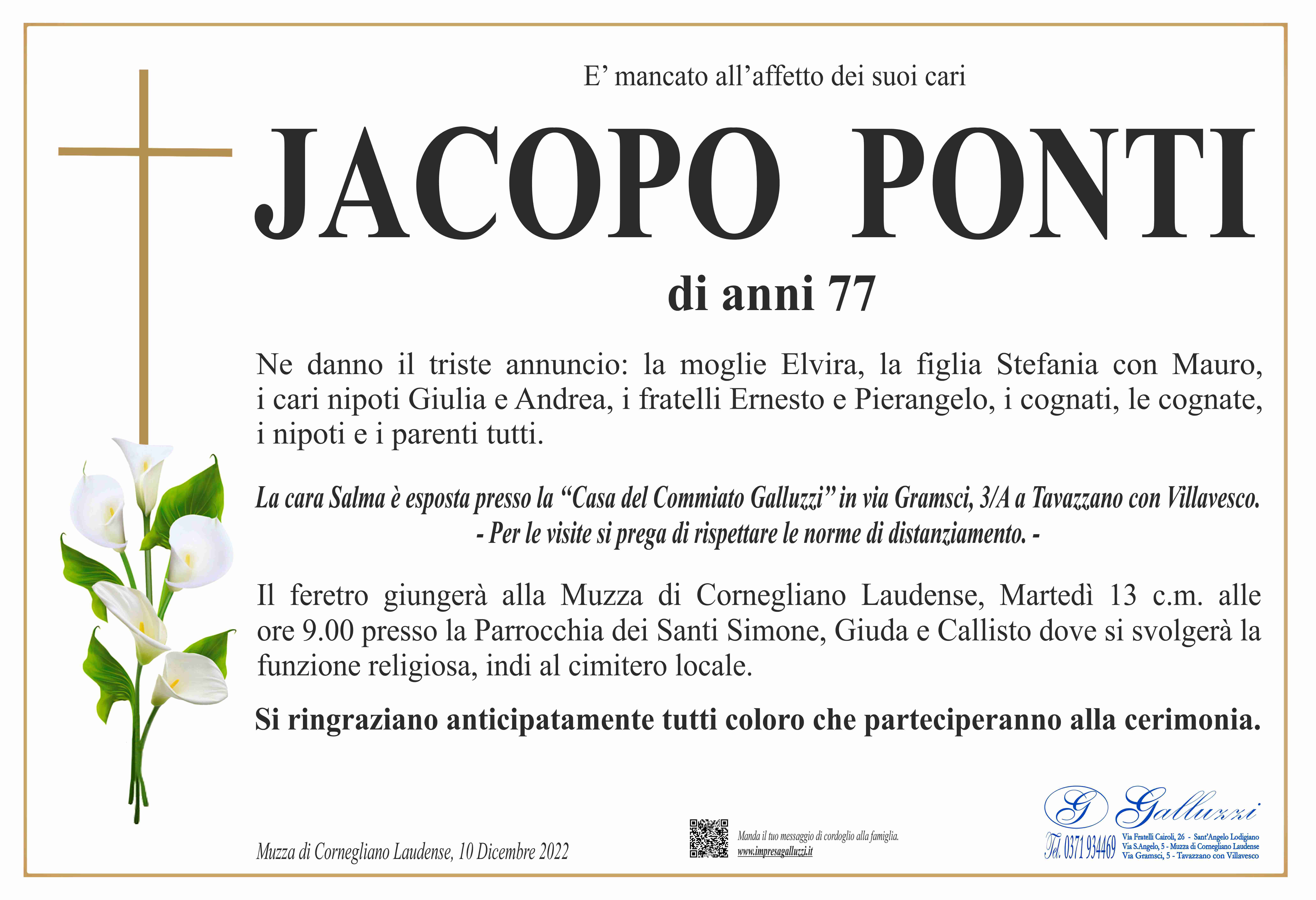 Jacopo Ponti