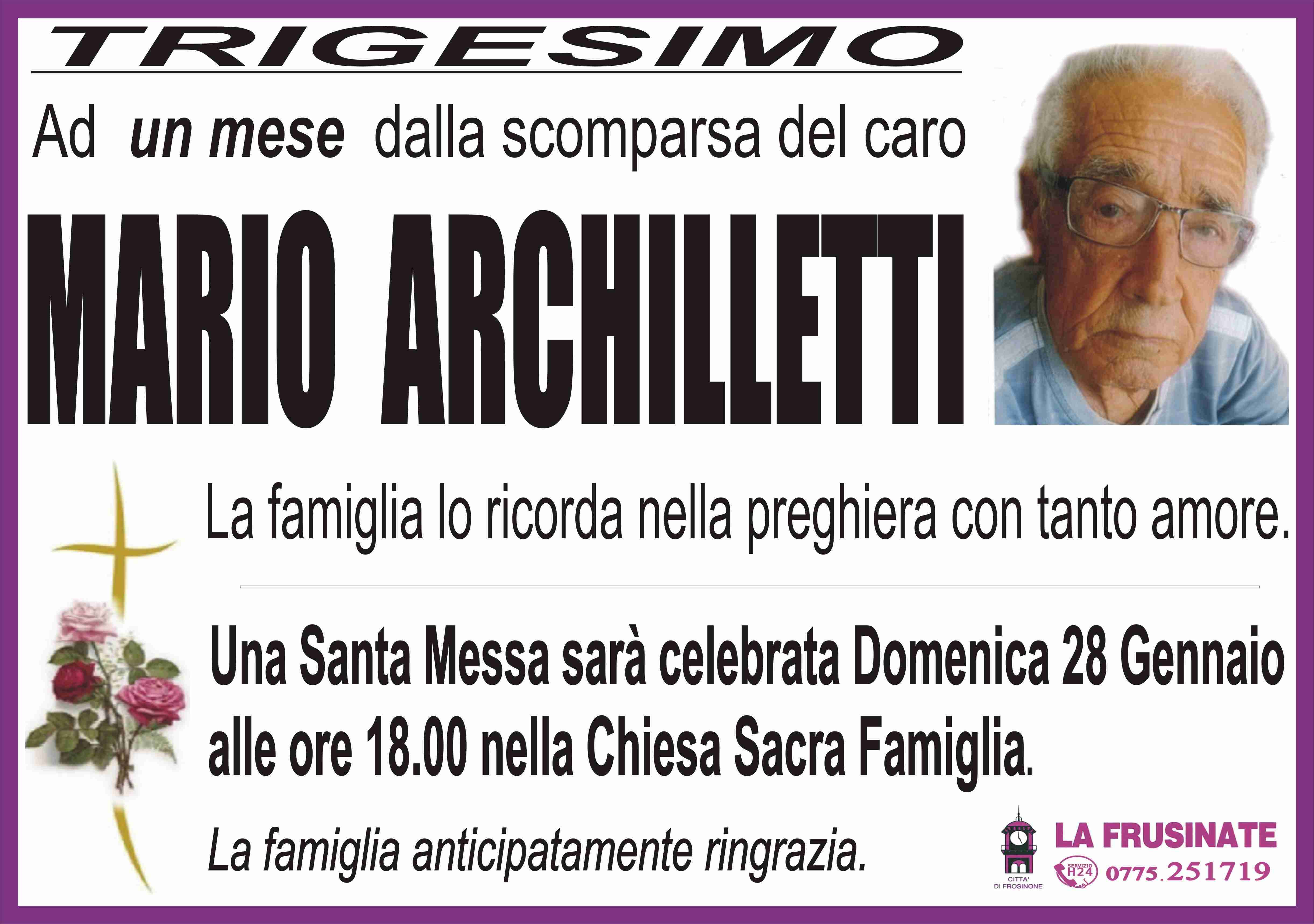 Mario Archilletti