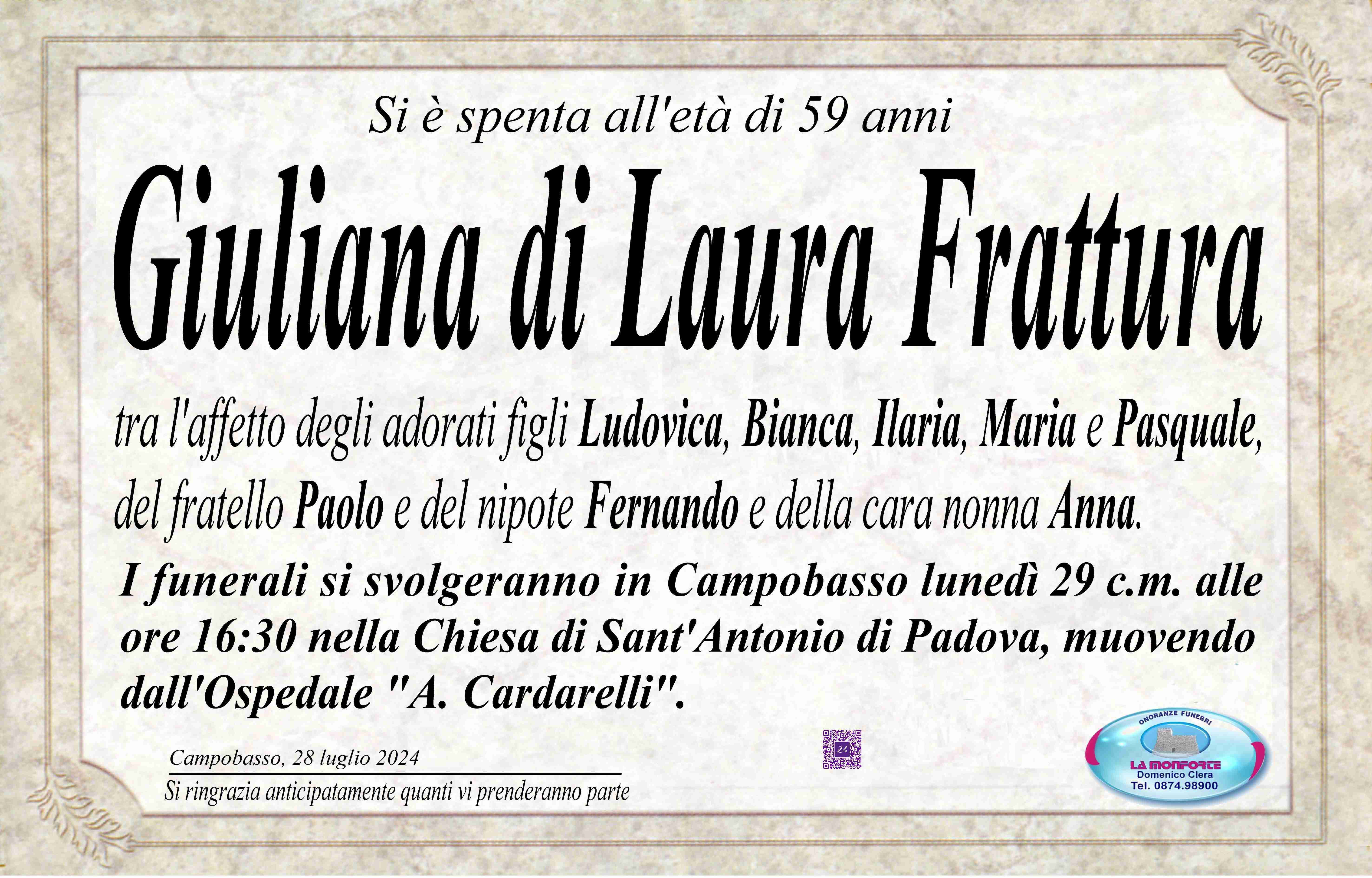 Giuliana di Laura Frattura