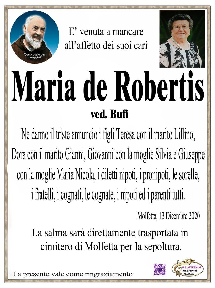 Maria de Robertis
