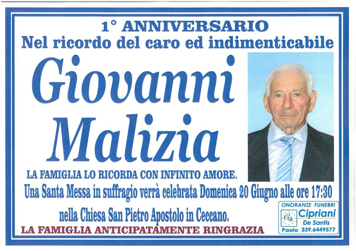 Giovanni Malizia