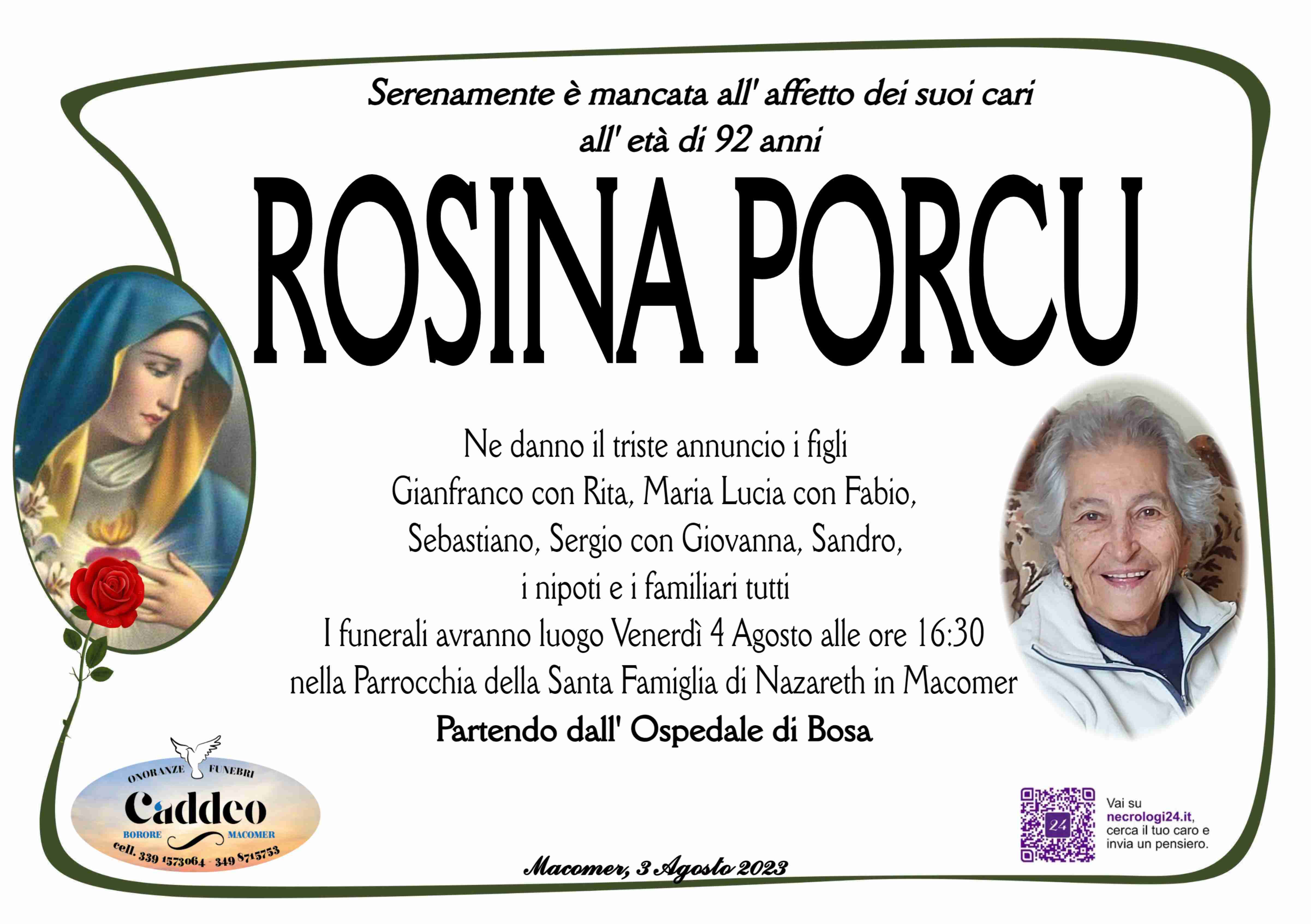 Rosina Porcu