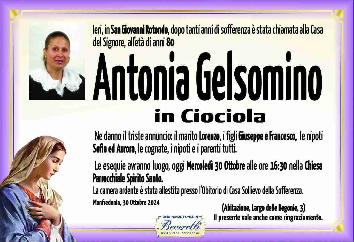 Antonia Gelsomino