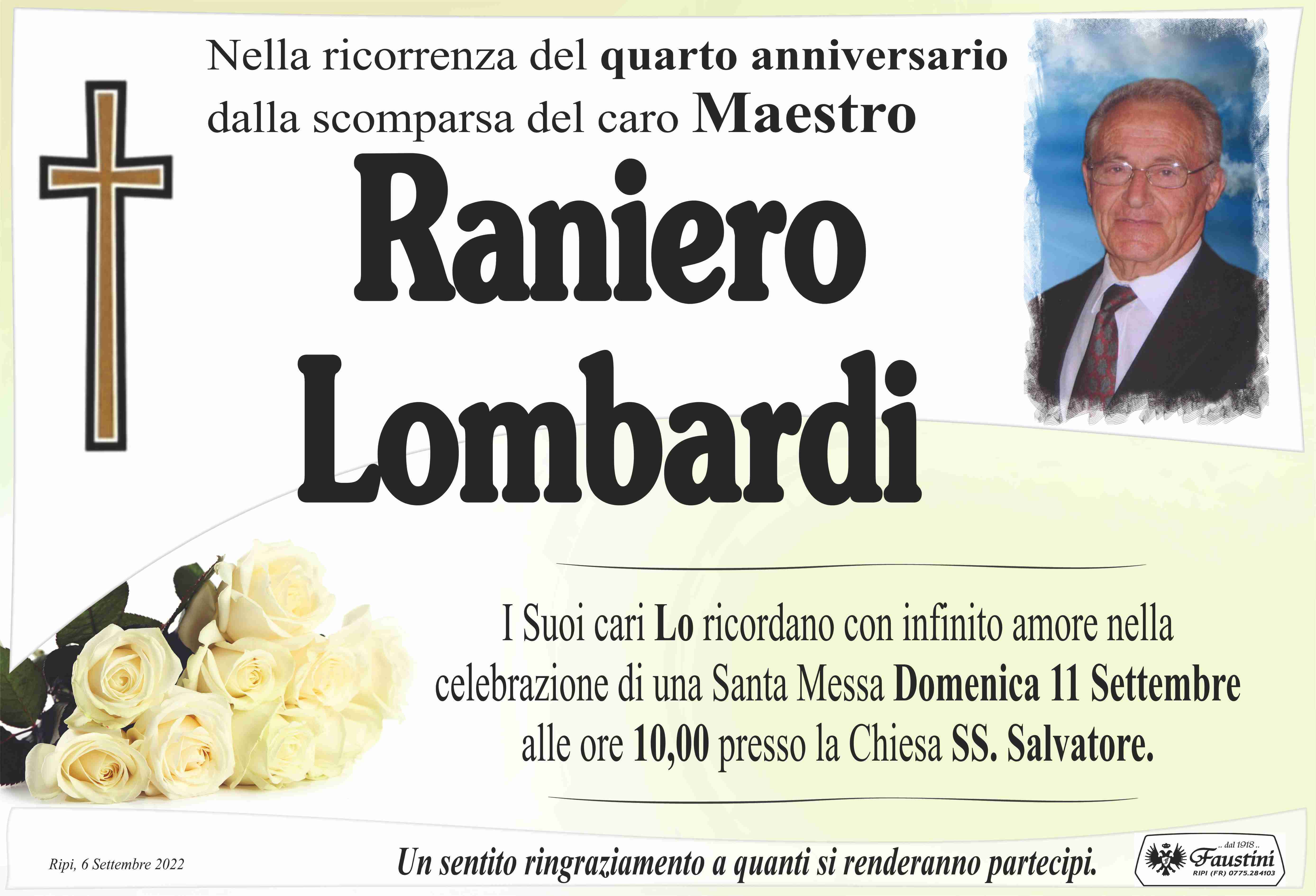 Raniero Lombardi