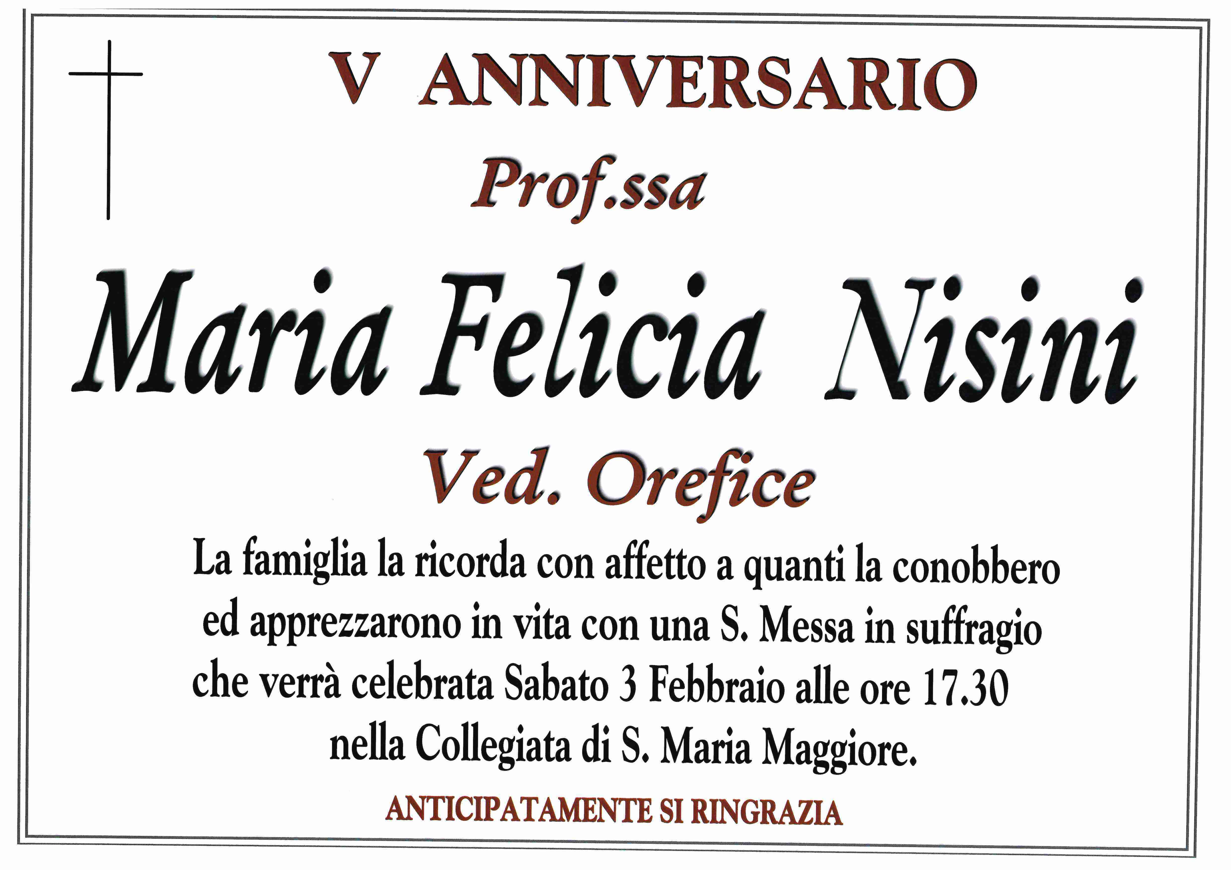 Felicia Nisini