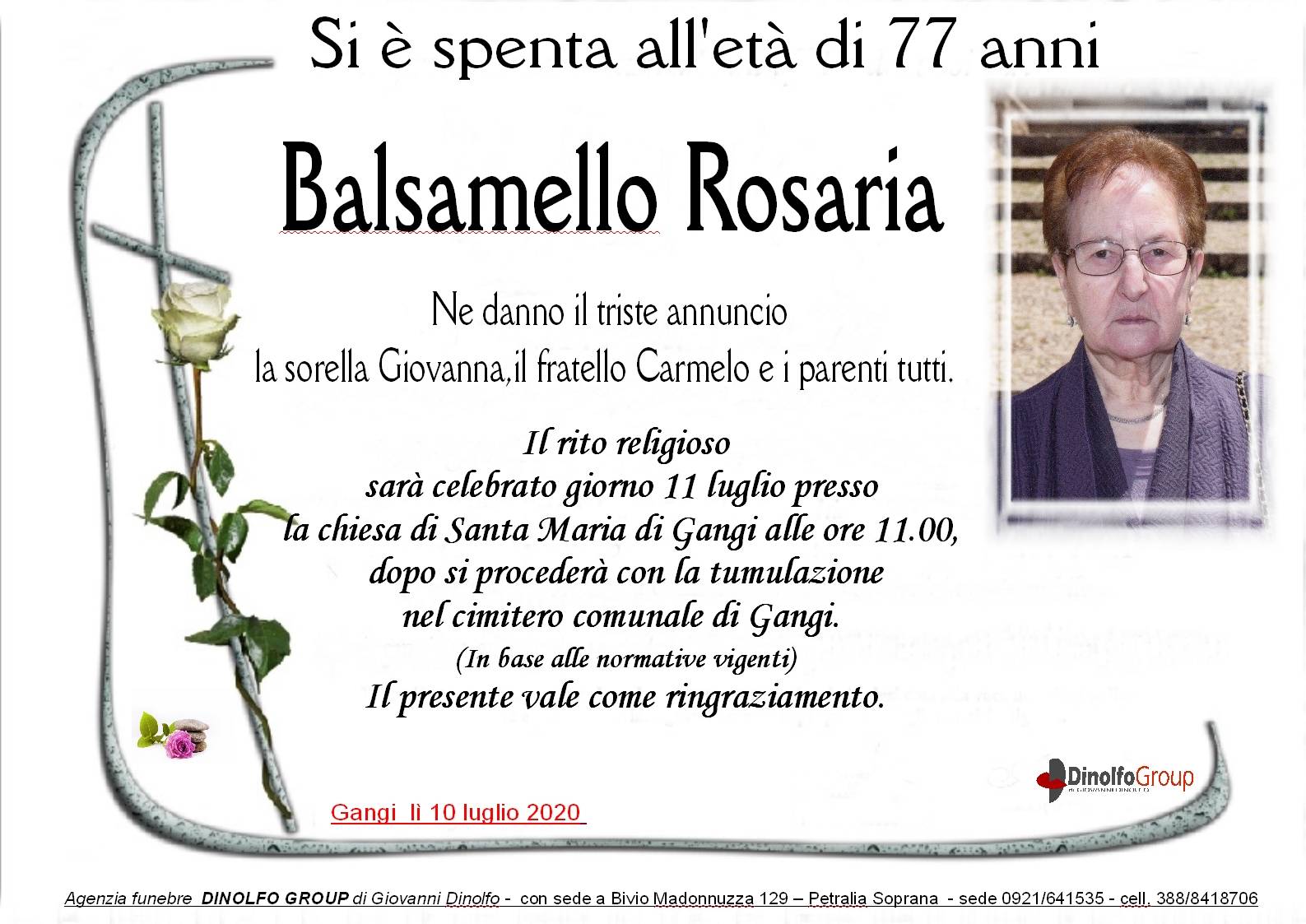 Rosaria Balsamello