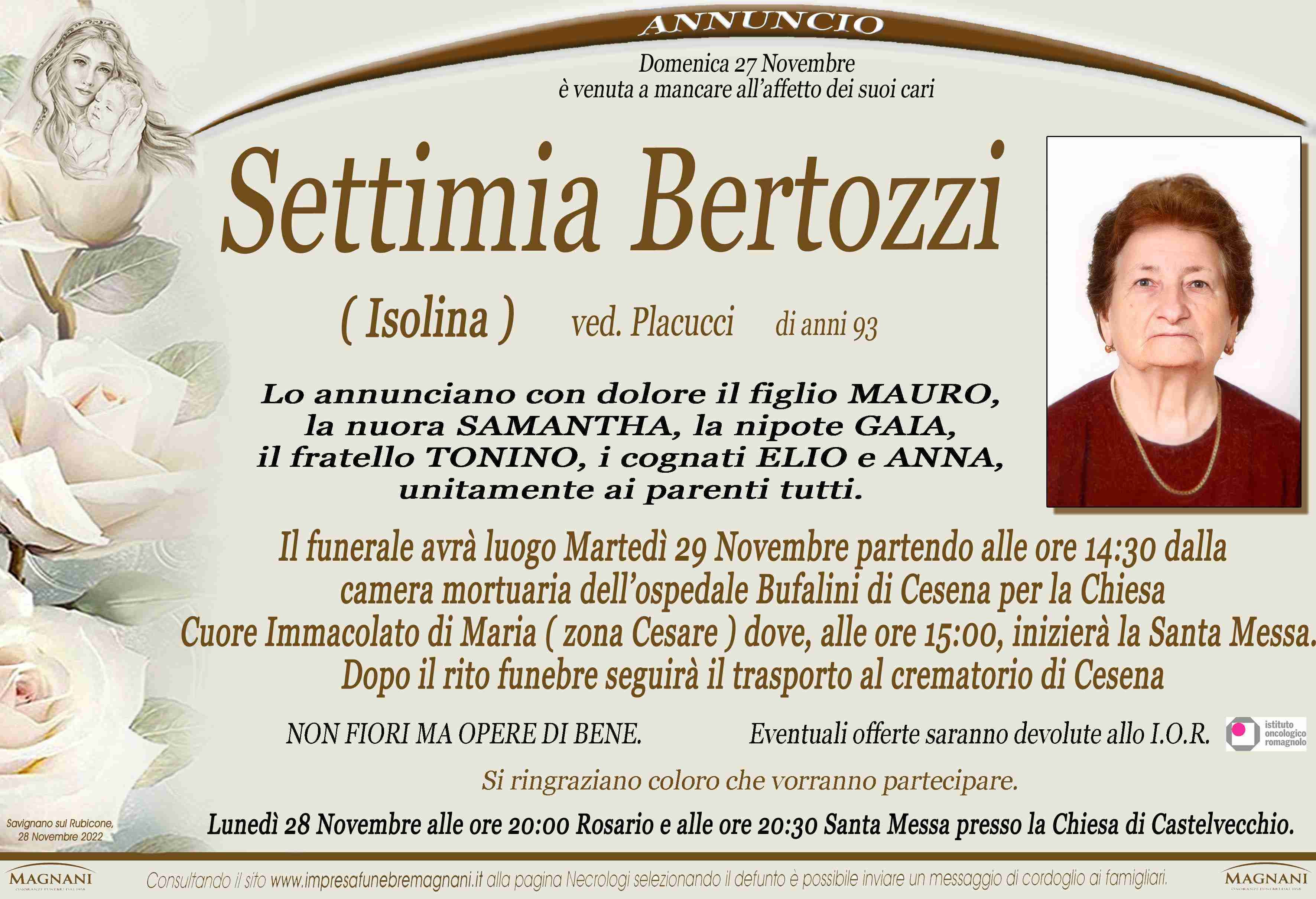 Settimia Bertozzi