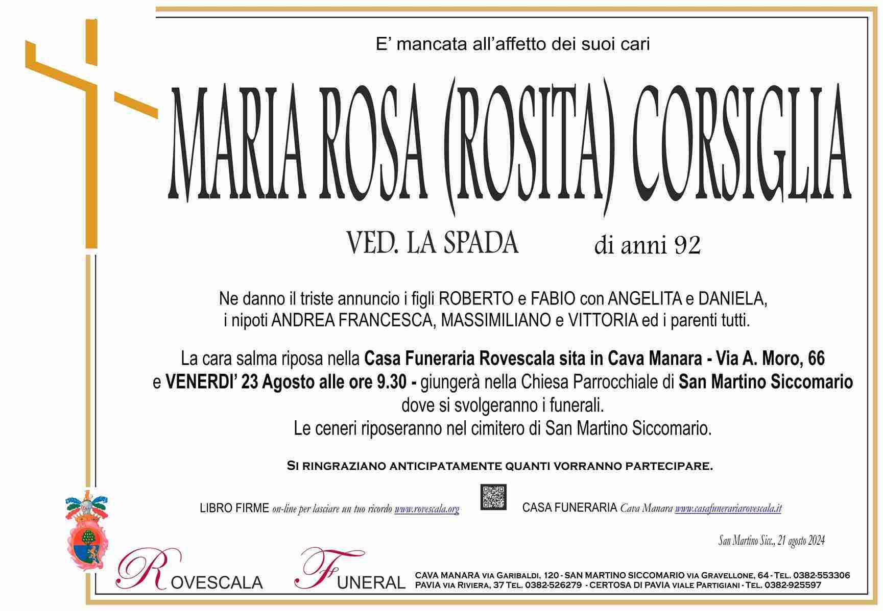 Maria Rosa Corsiglia