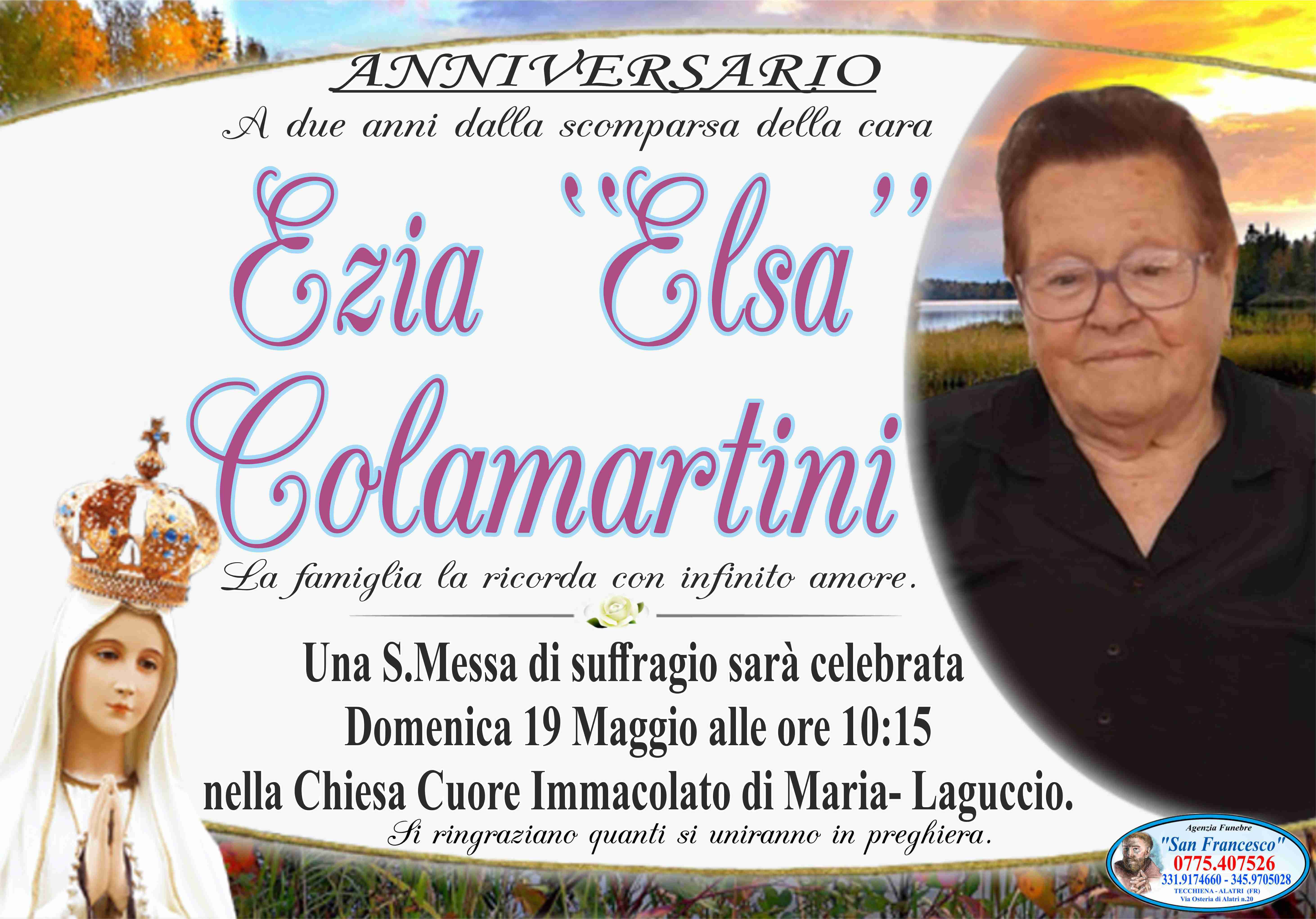 Ezia '' Elsa'' Colamartini