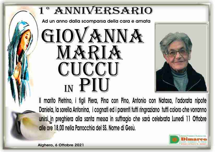 Giovanna Maria Cuccu