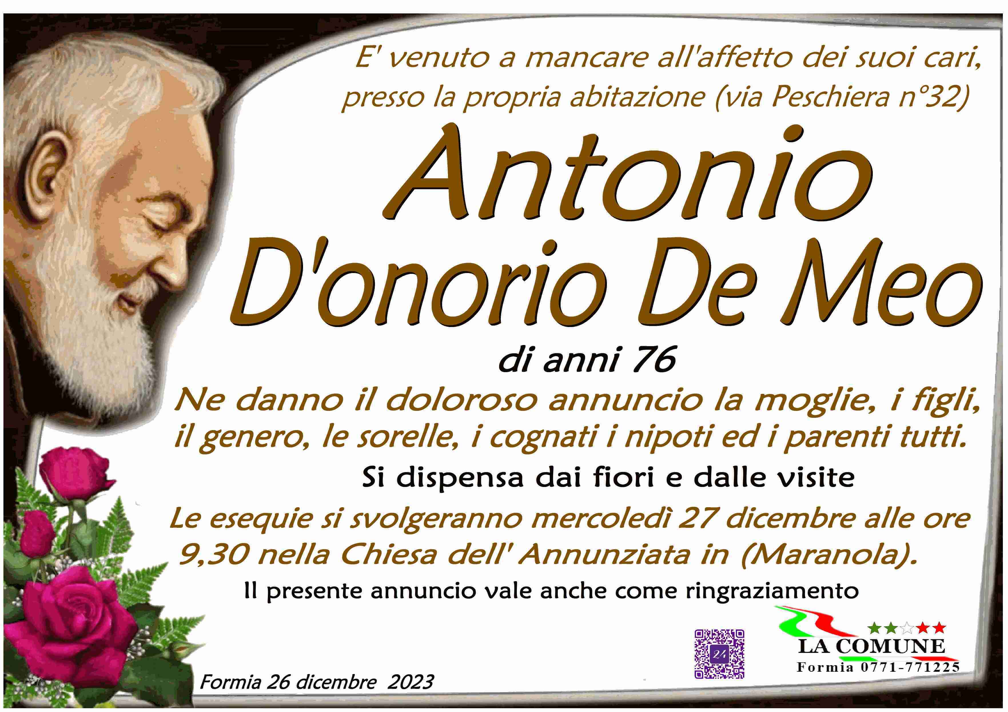 Antonio D'onorio De Meo