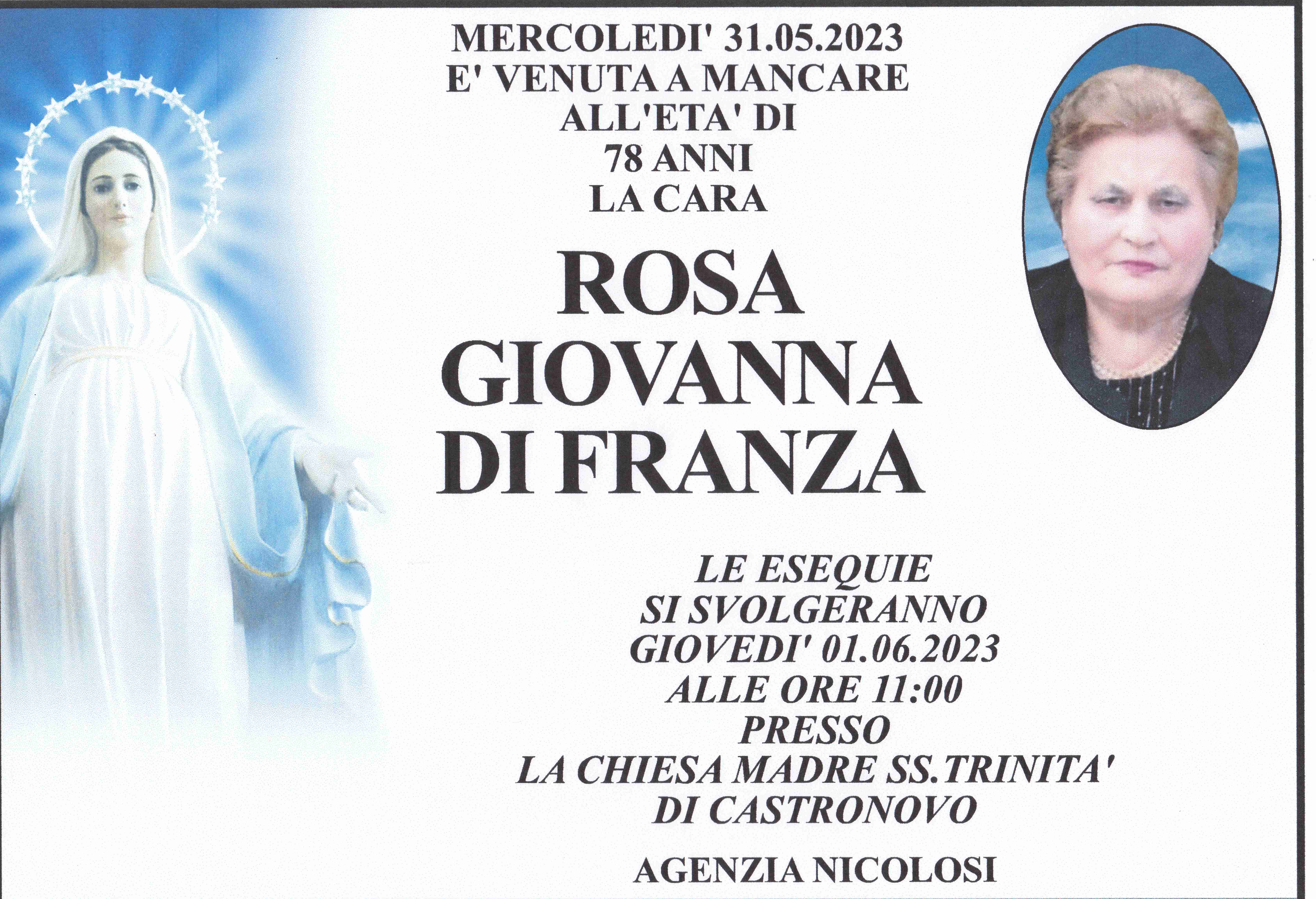 Rosa Giovanna Di Franza