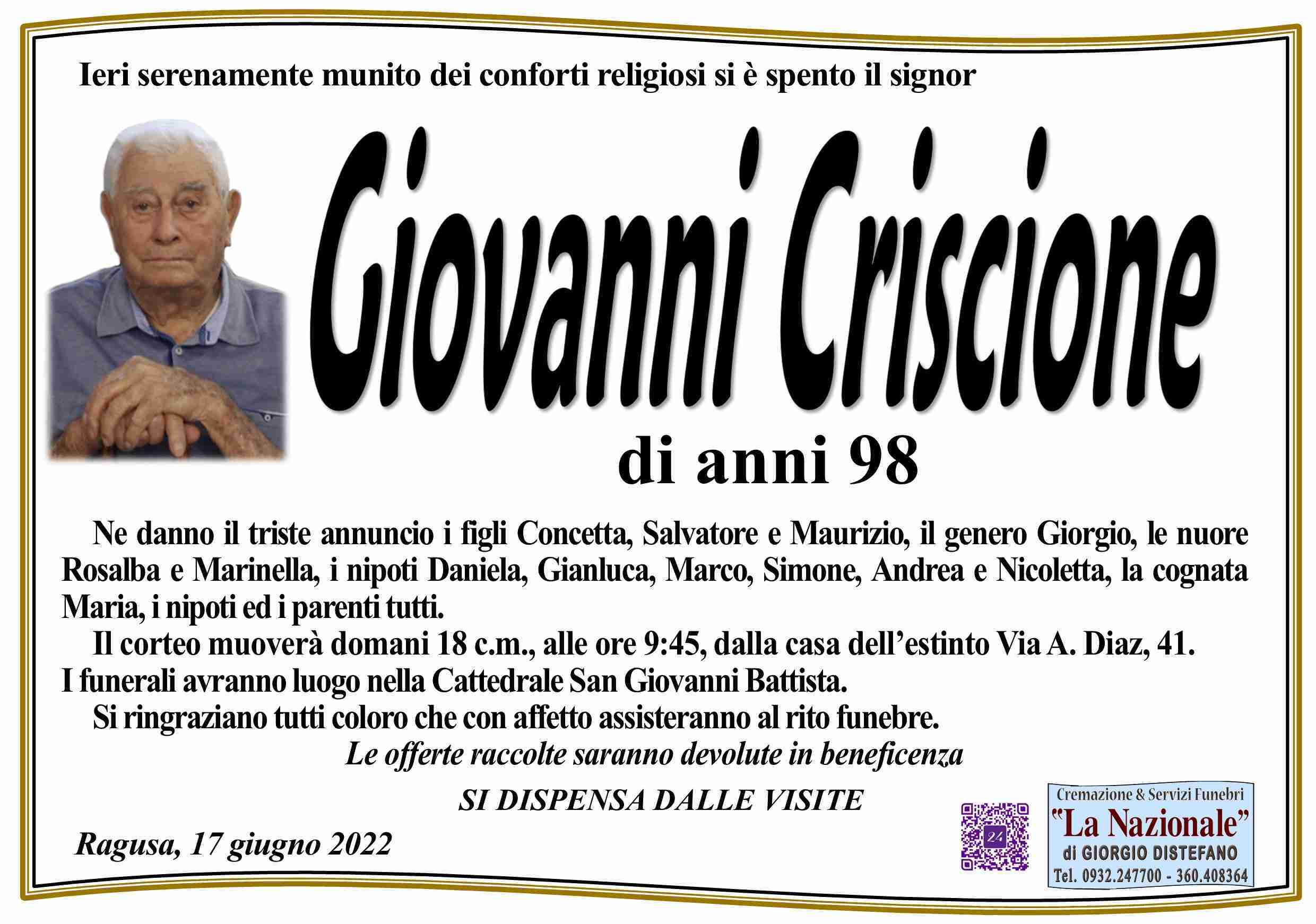 Giovanni Criscione