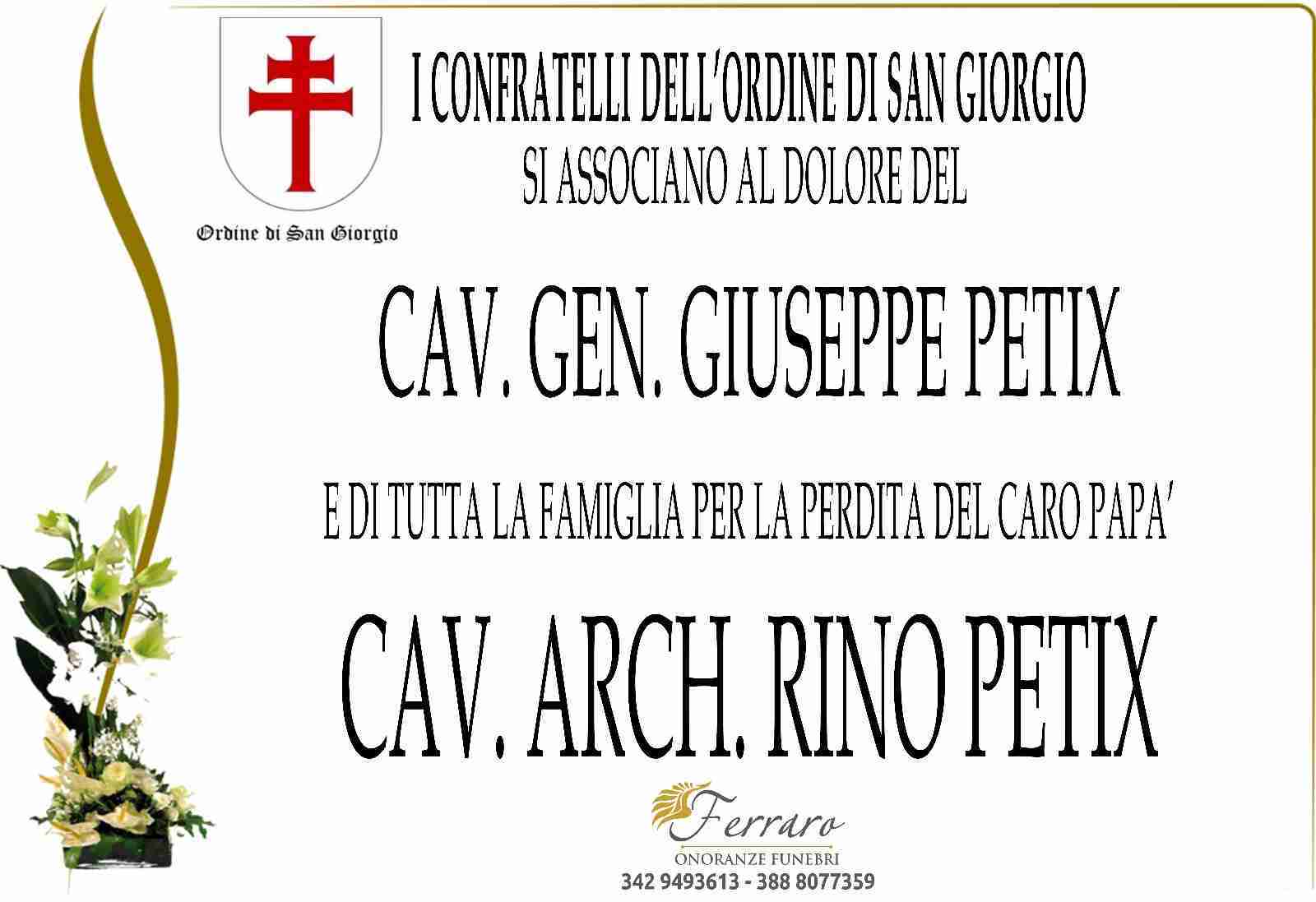 Cav.Arch. Giovanni Gaspare Petix