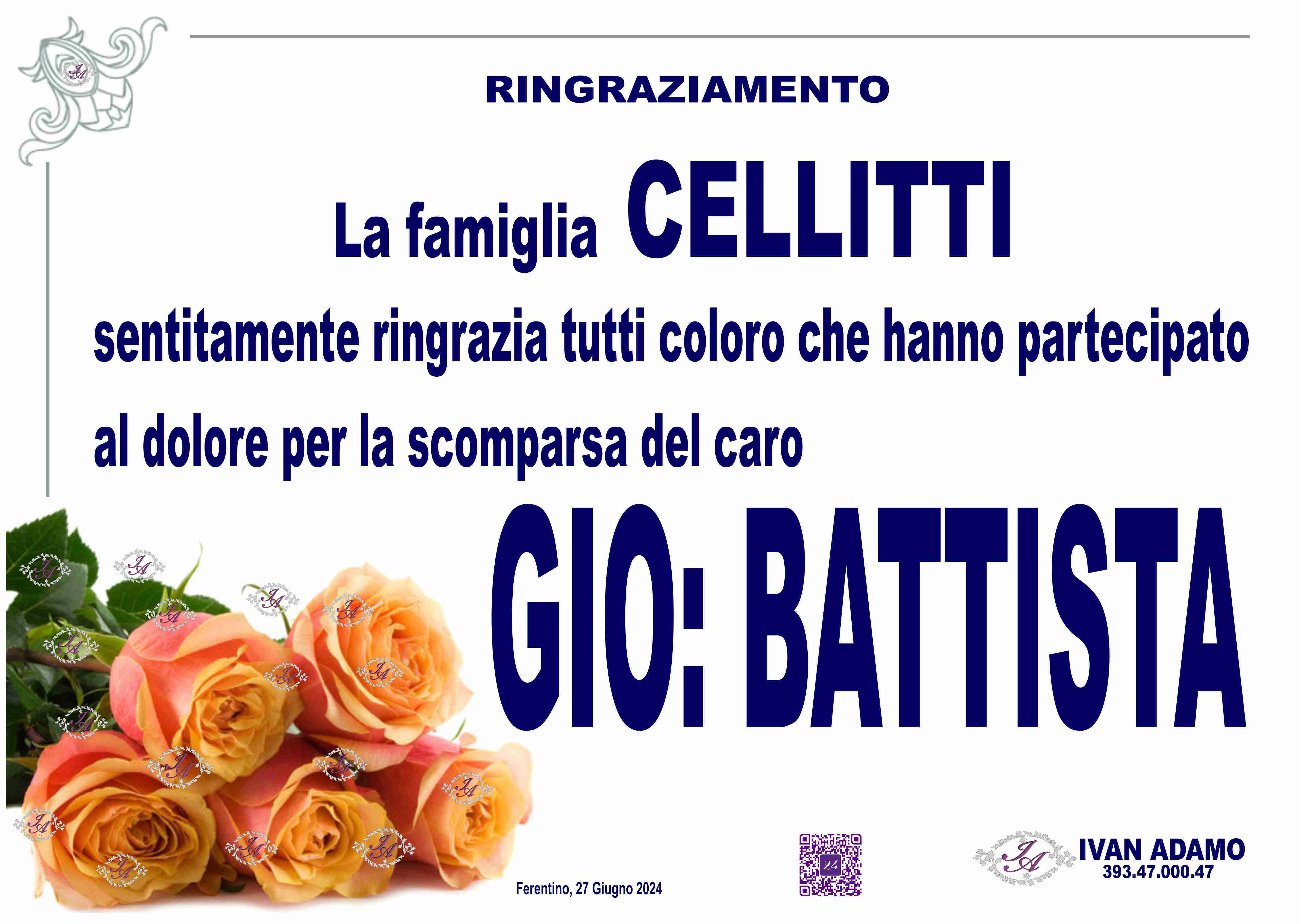 Gio: Battista Cellitti