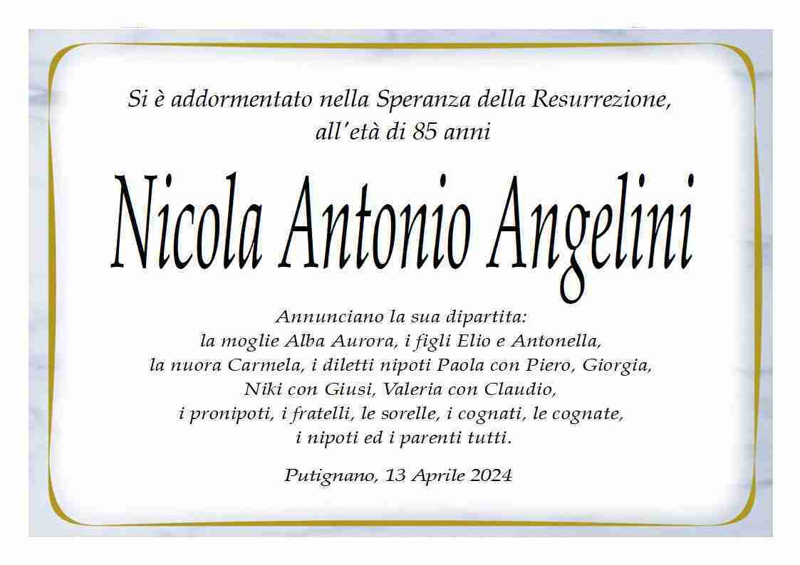 Nicola Antonio Angelini
