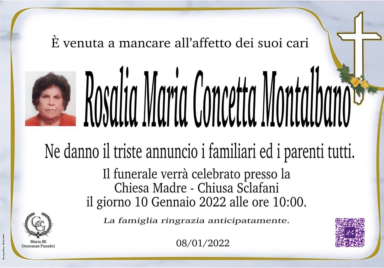 Rosalia Maria Concetta Montalbano