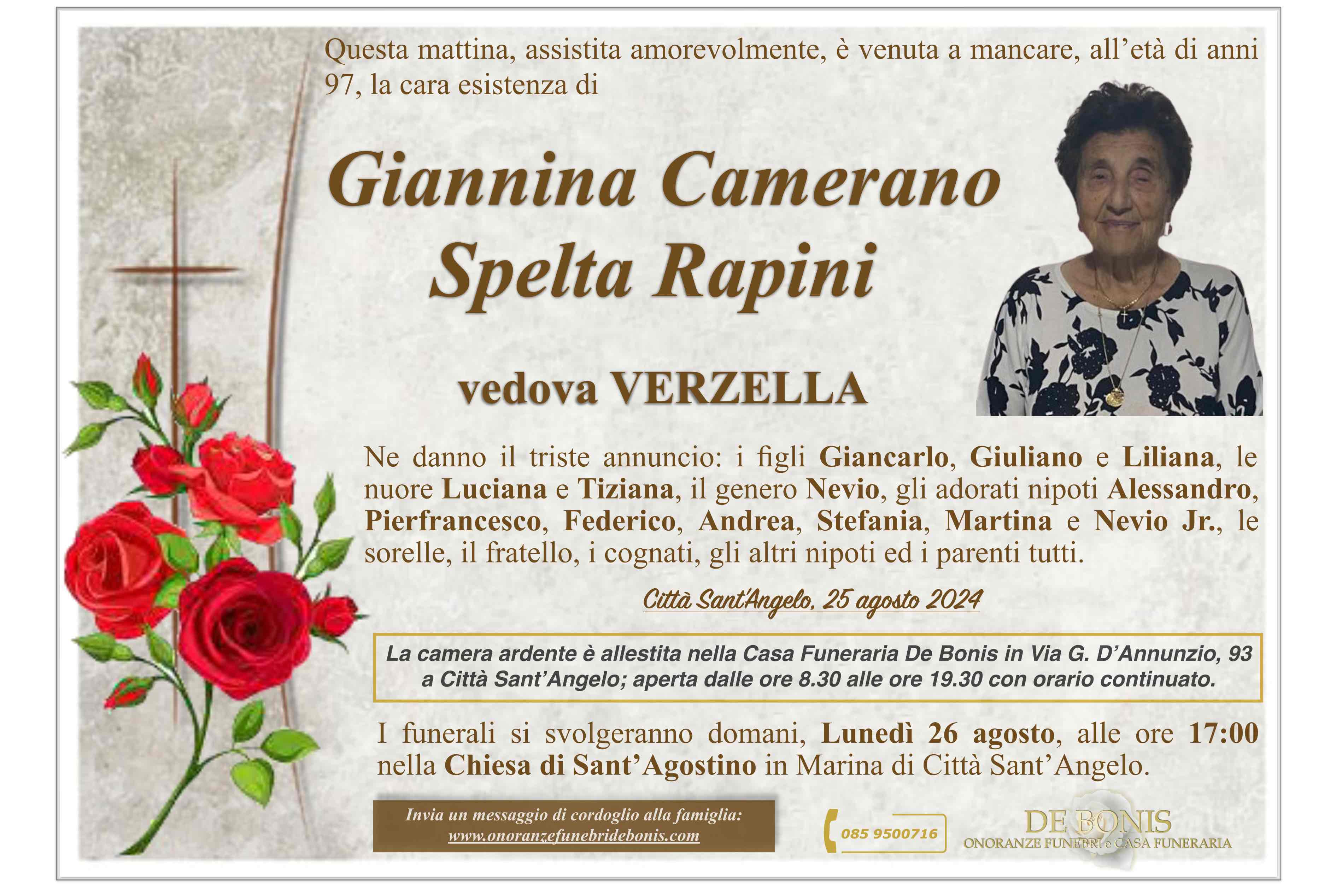 Giannina Camerano S. R.