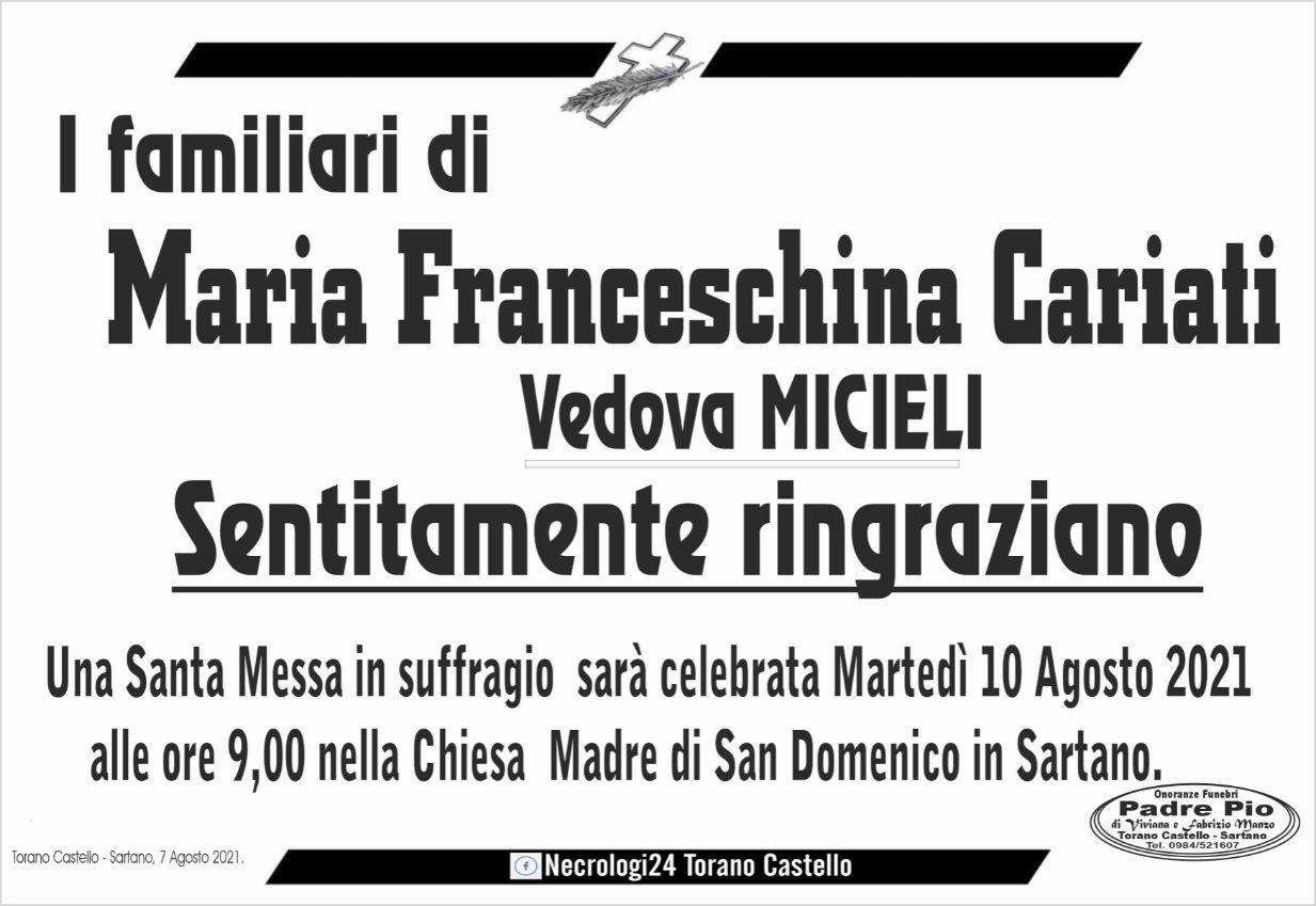 Maria Franceschina Cariati