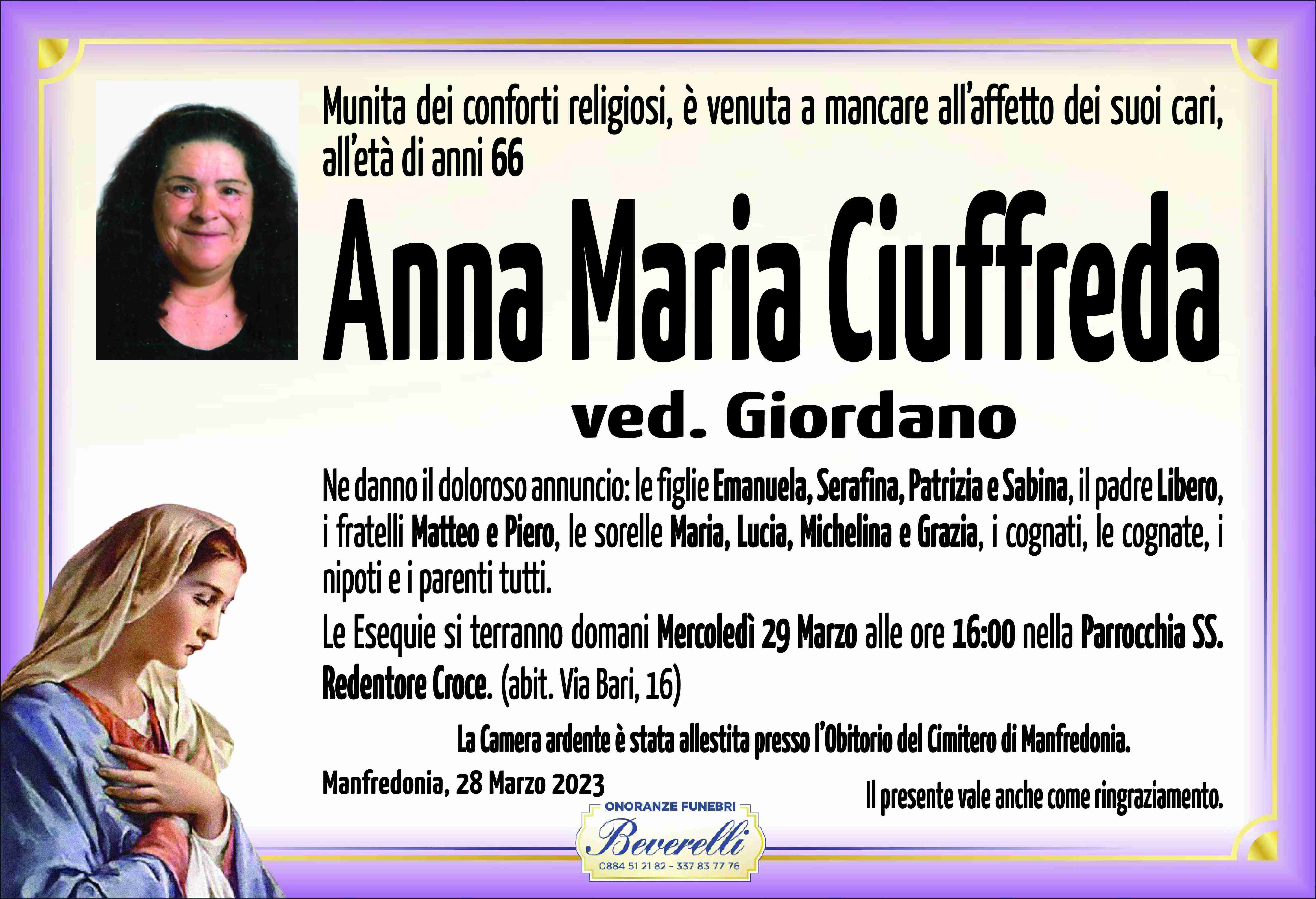 Anna Maria Ciuffreda