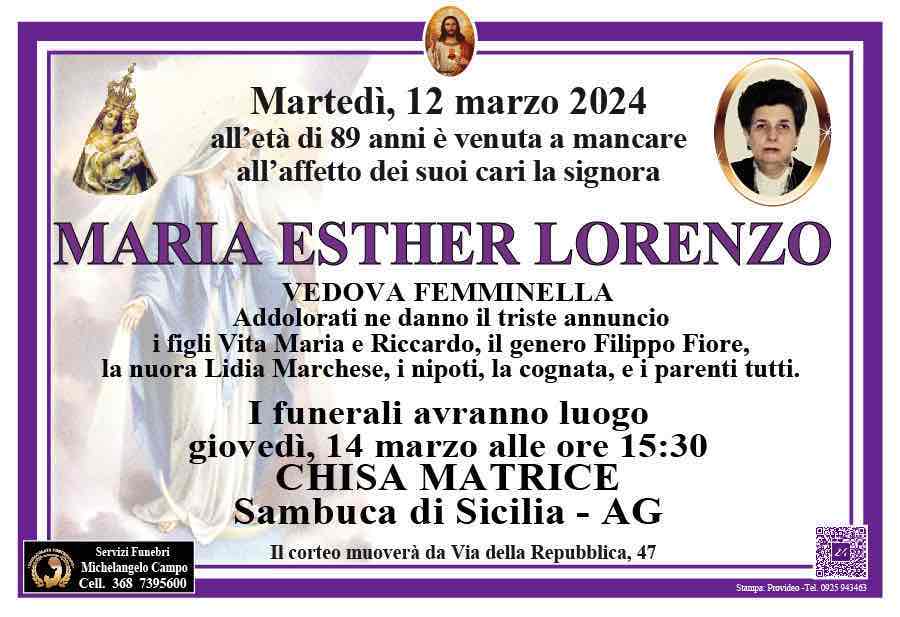 Maria Esther lorenzo