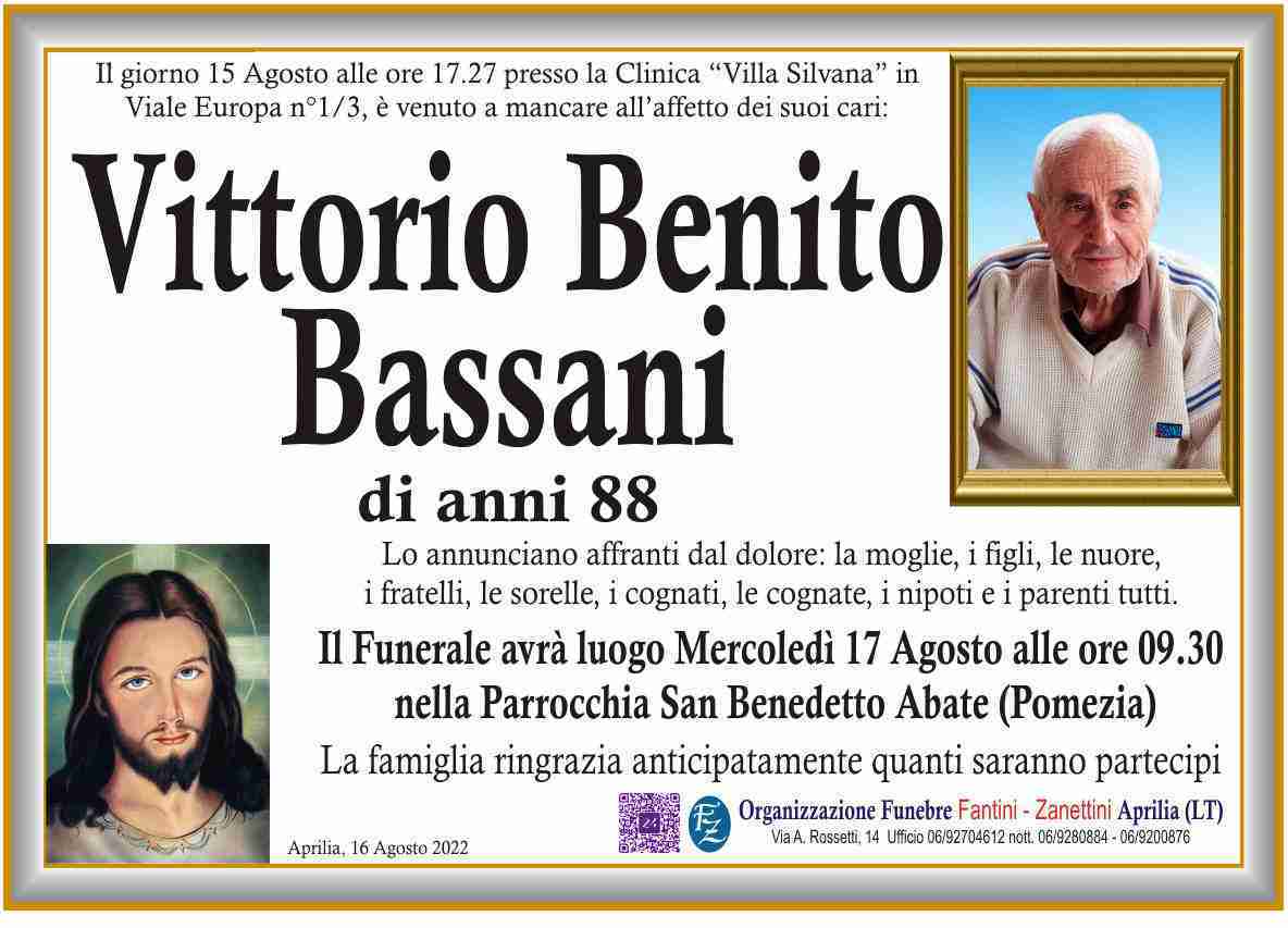 Vittorio Benito Bassani