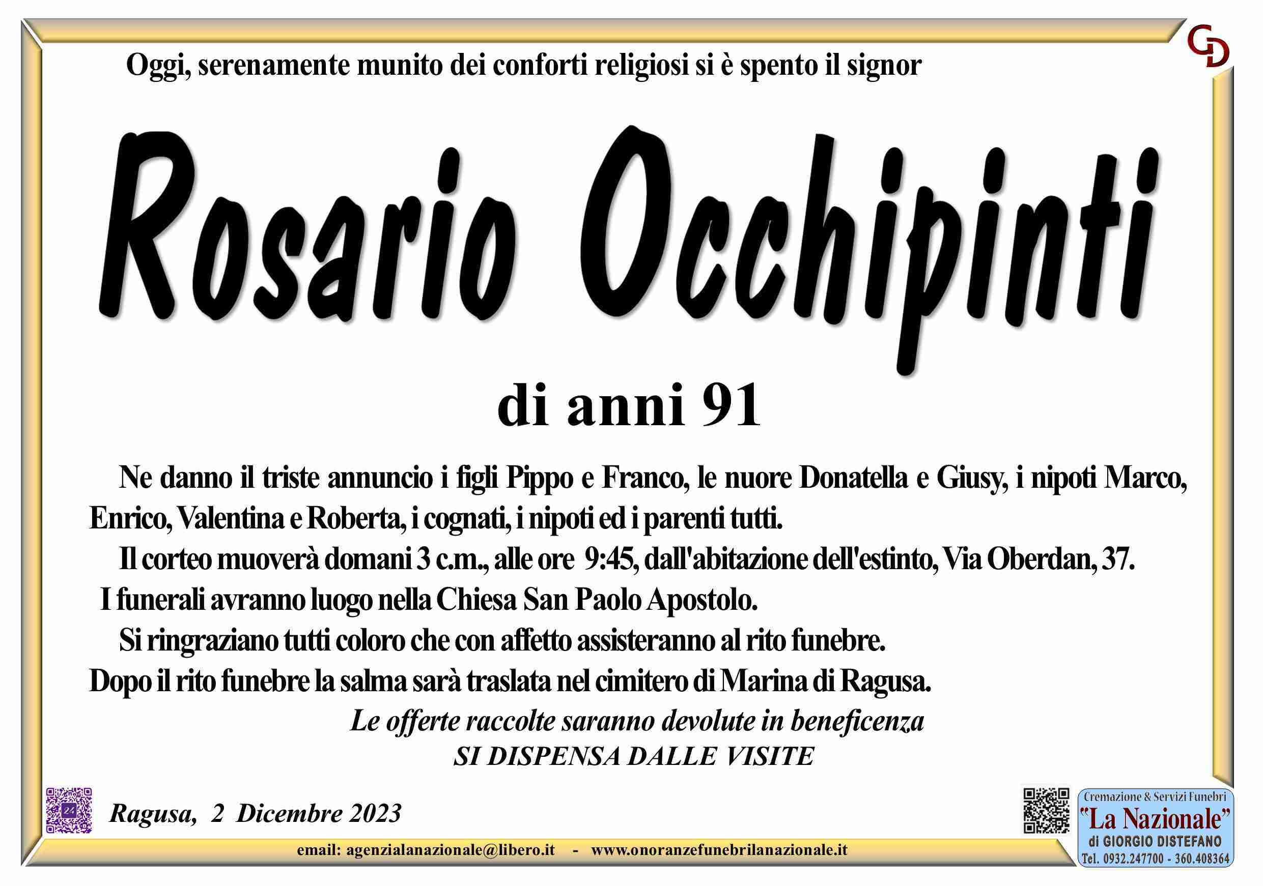 Rosario Occhipinti