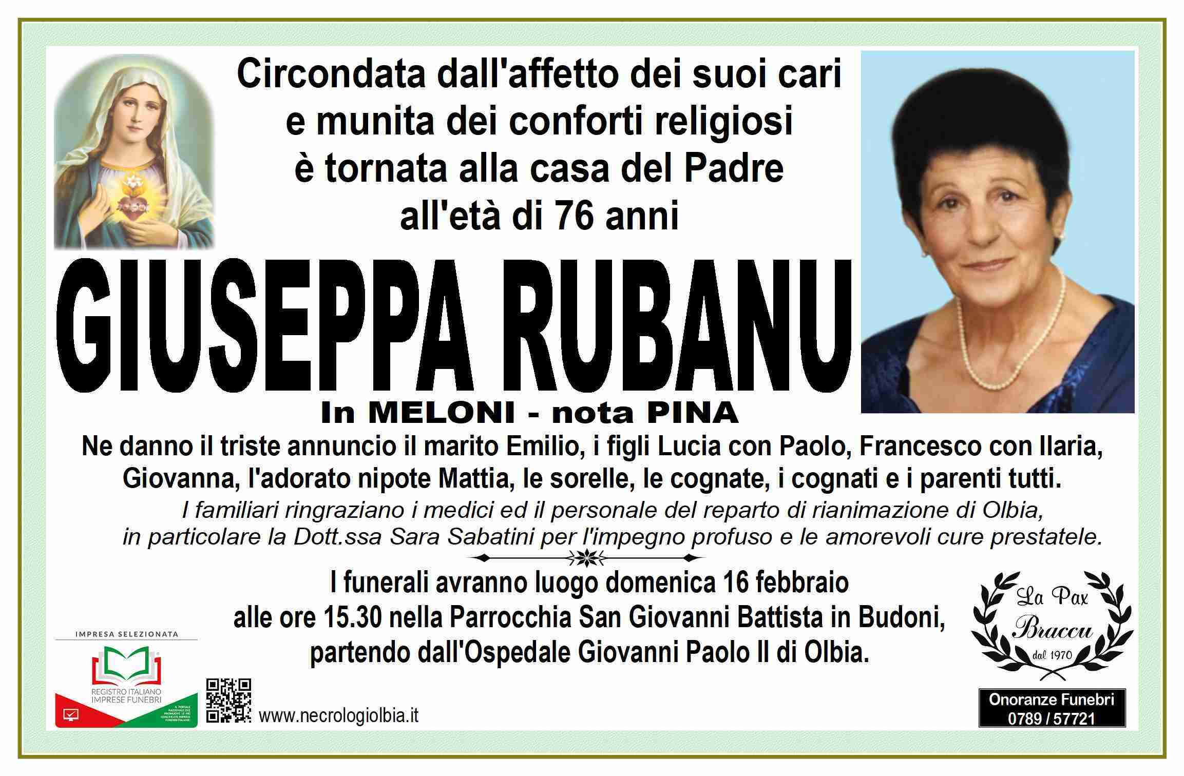 Giuseppa Rubanu