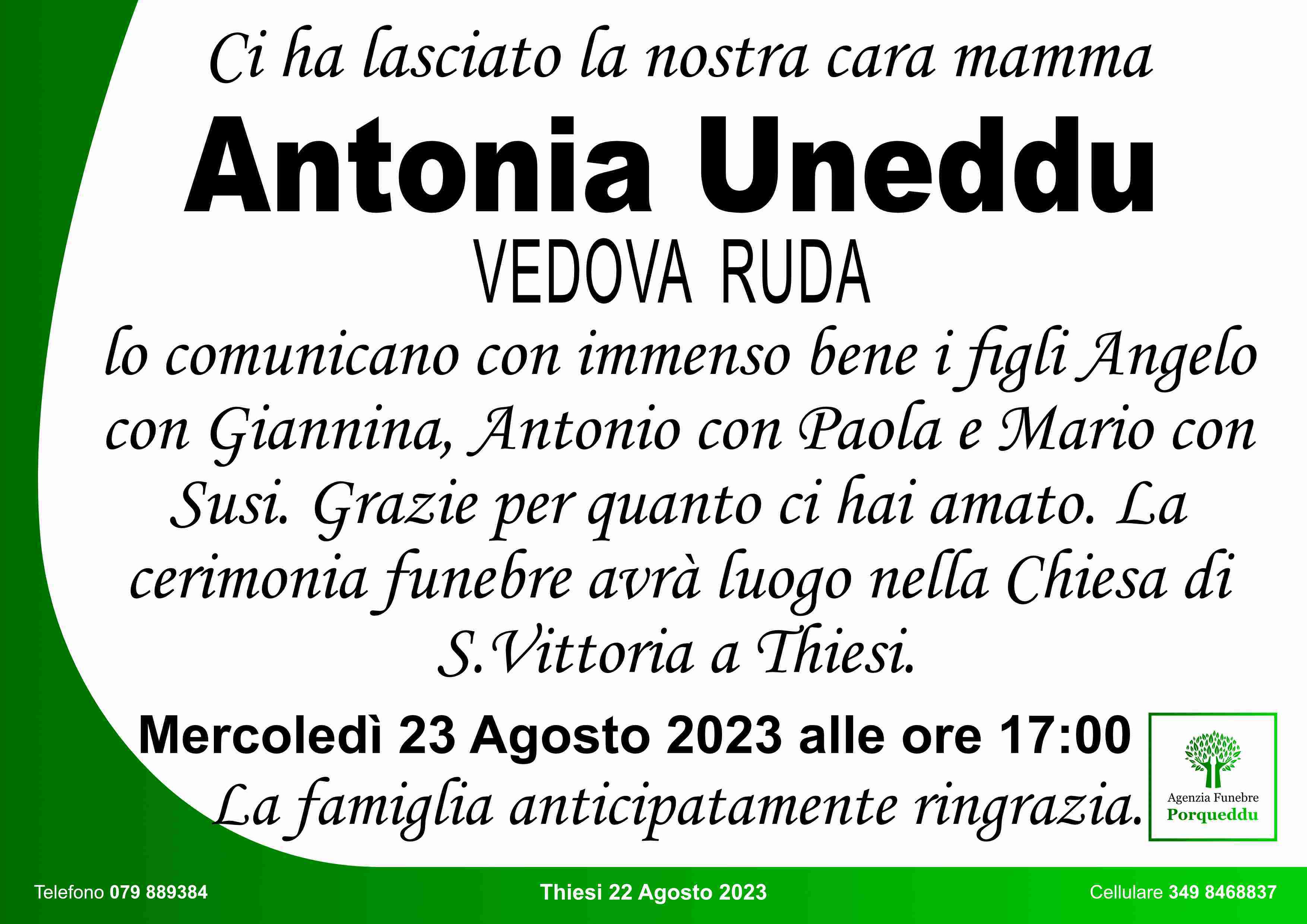 Antonia Uneddu