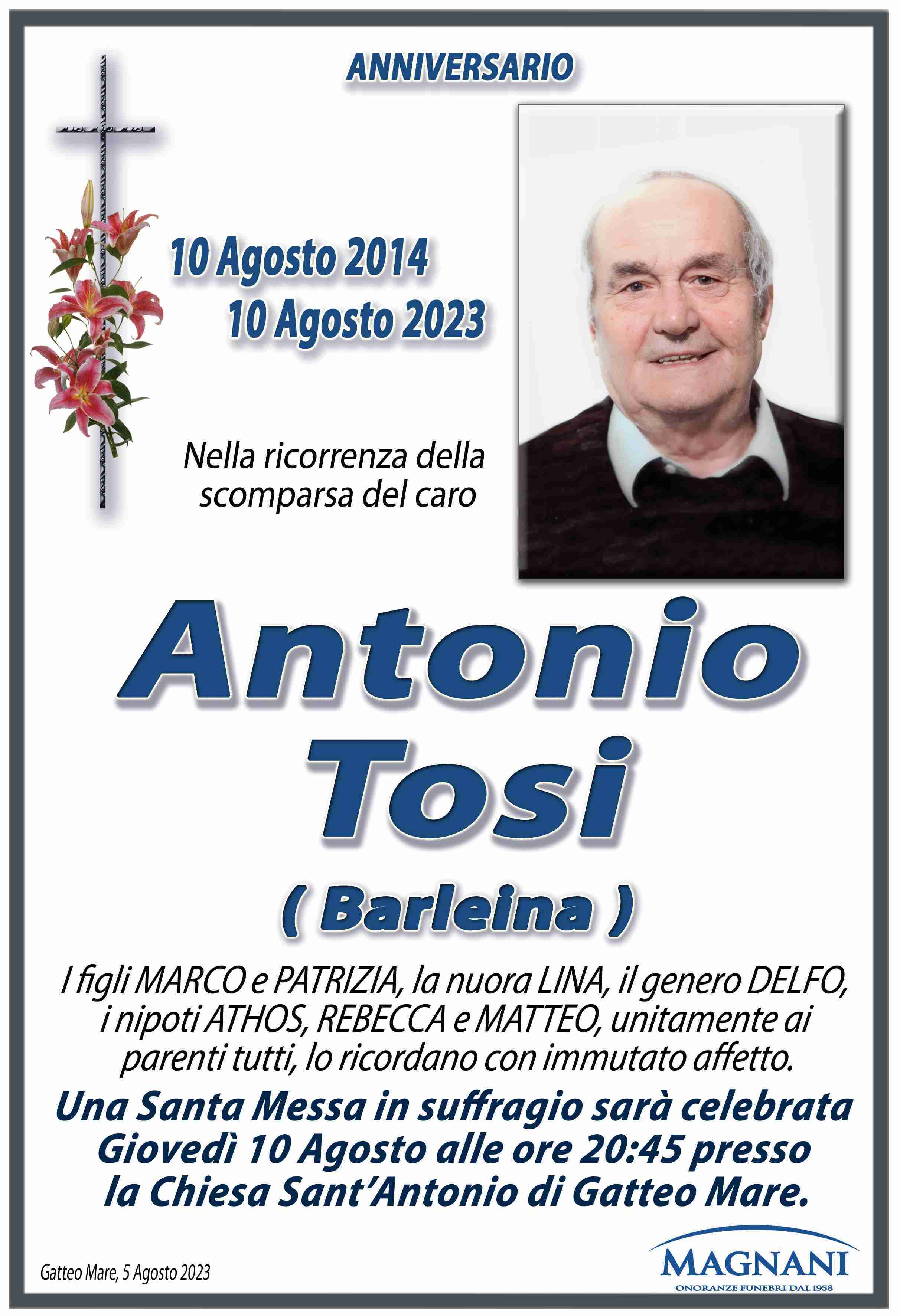 Antonio Tosi