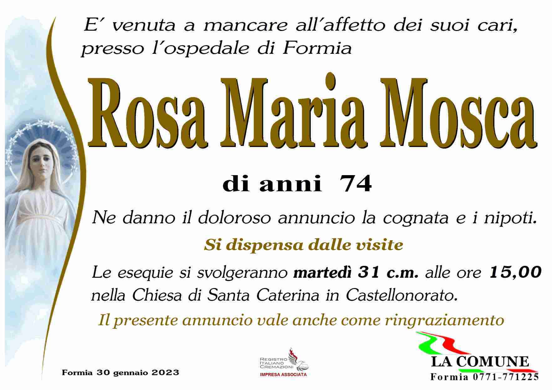 Rosa Maria Mosca