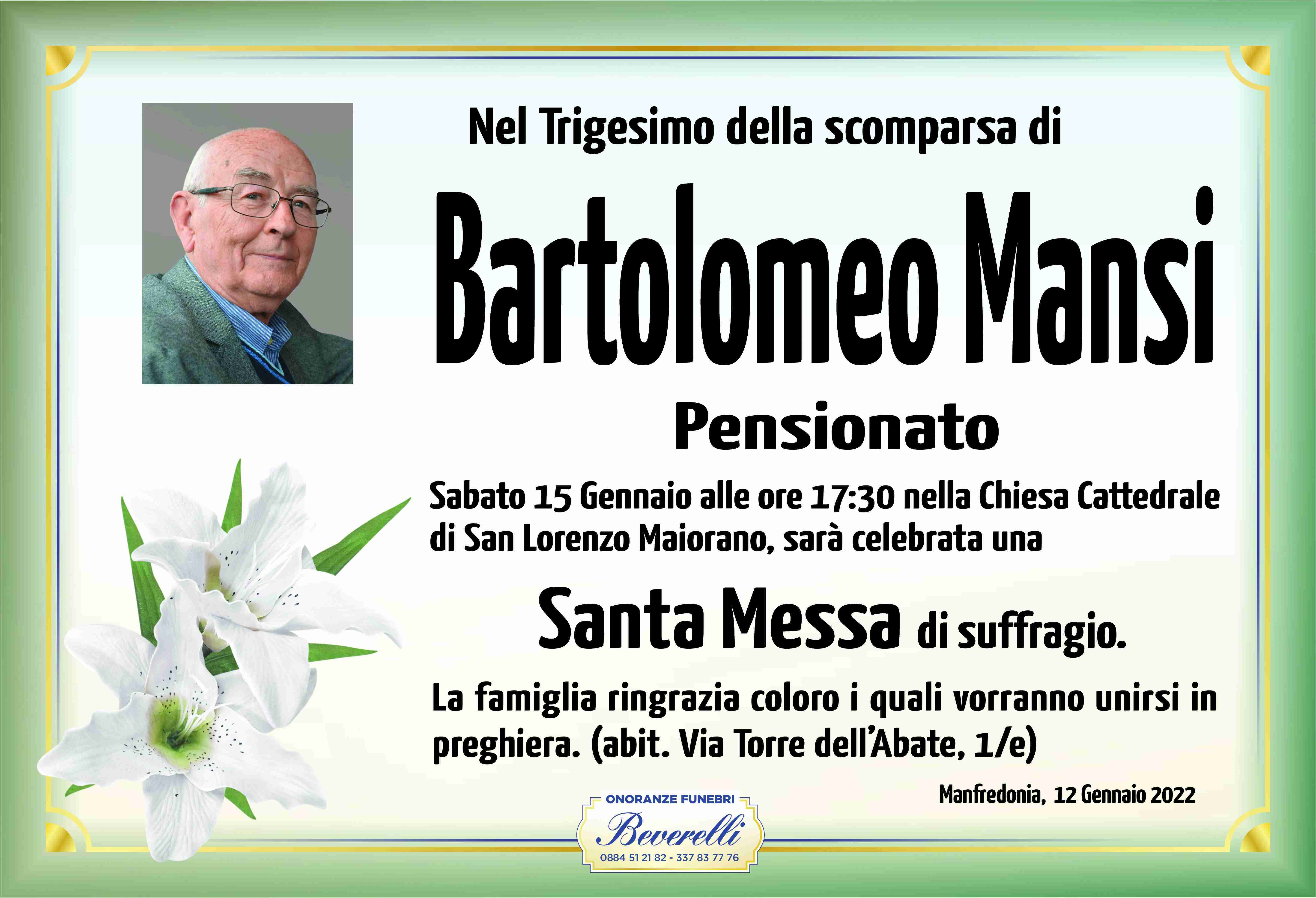 Bartolomeo Mansi