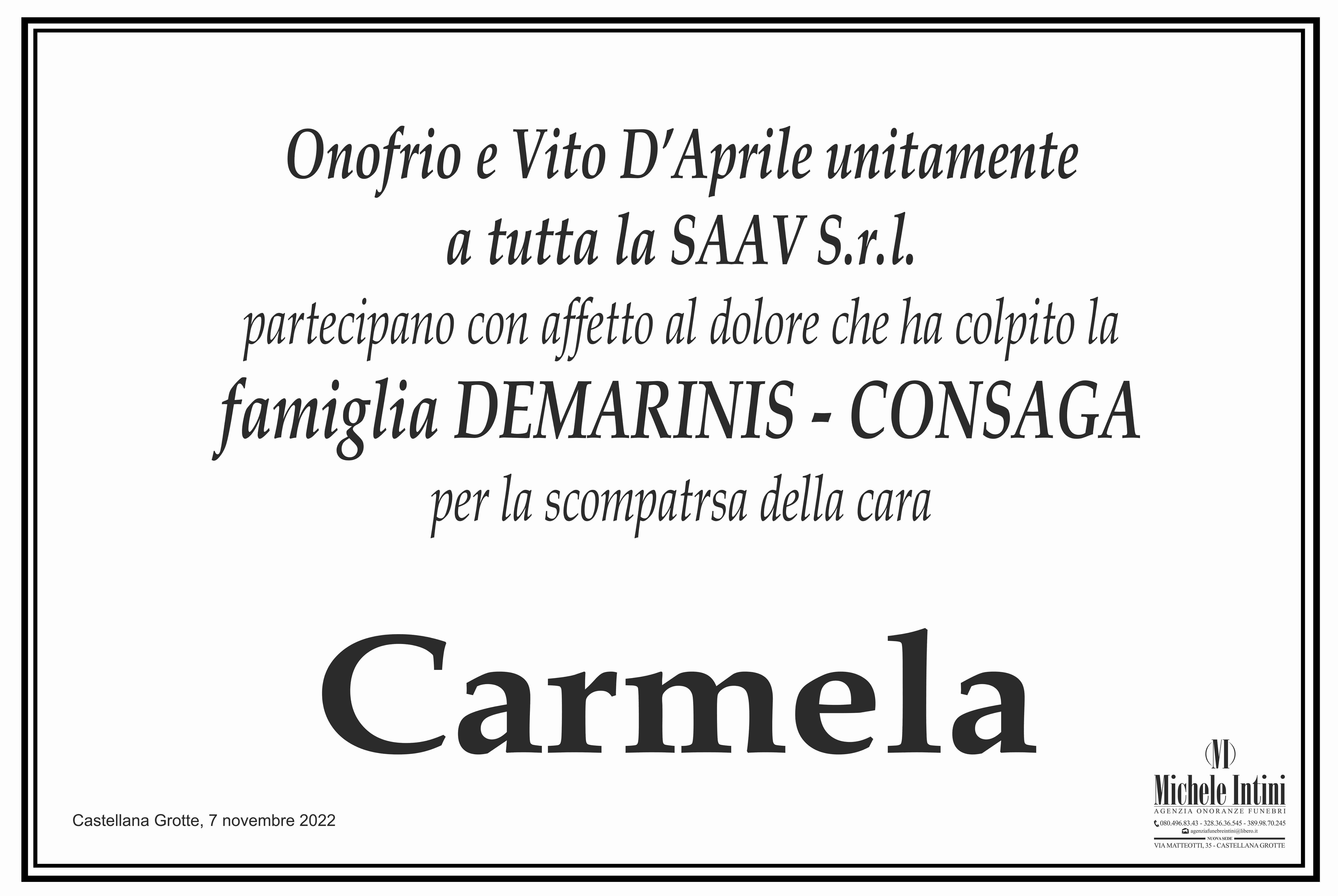 Carmela Consaga