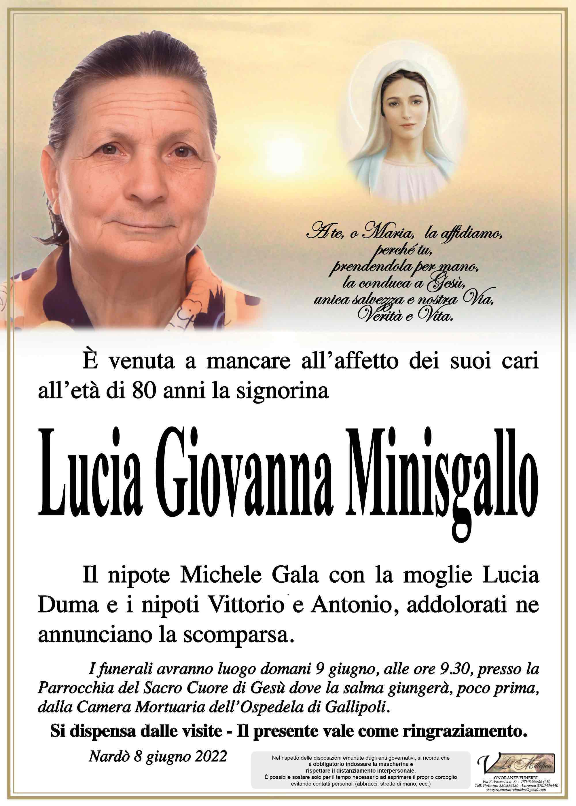 Lucia Giovanna Minisgallo