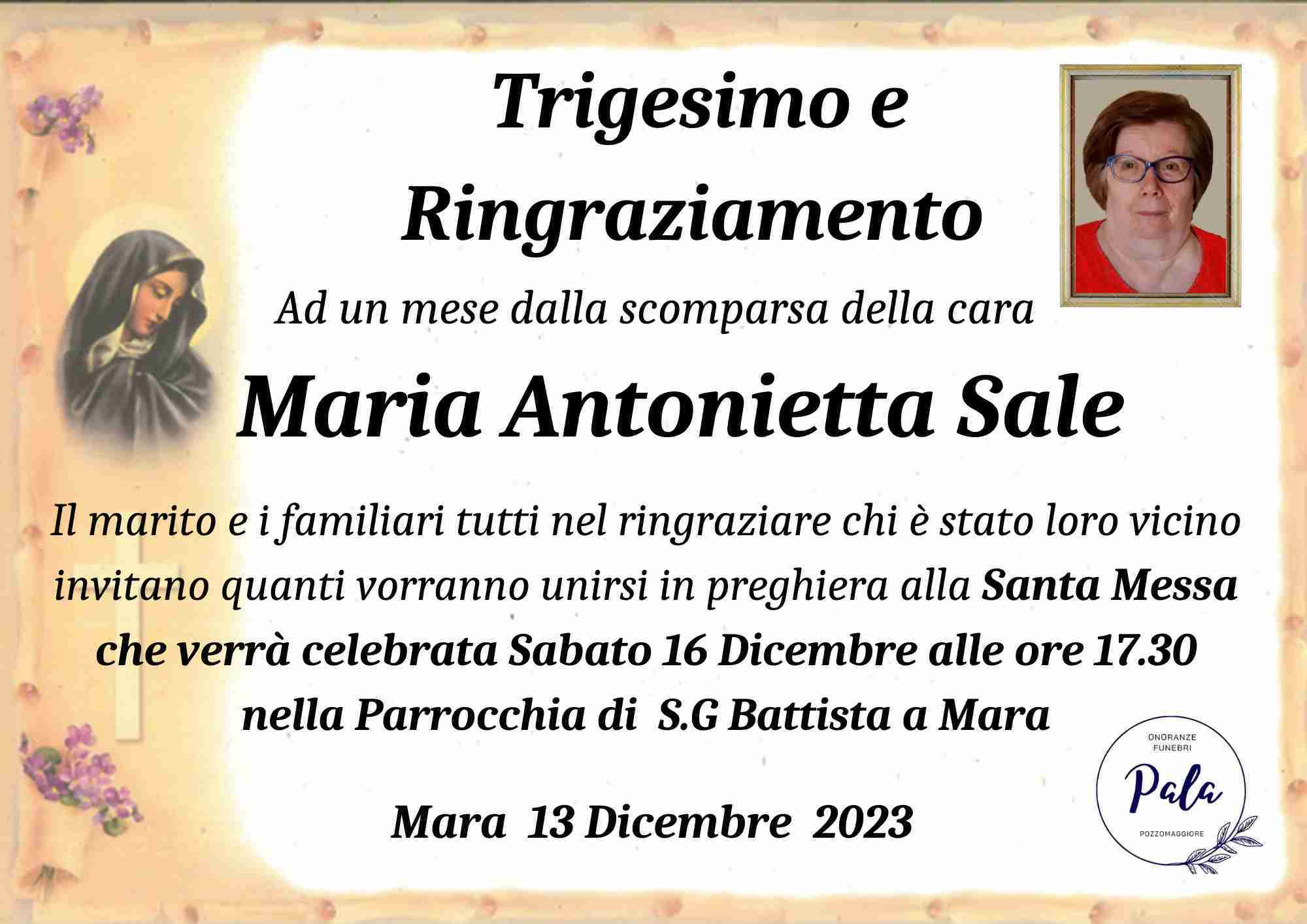 Maria Antonietta Sale