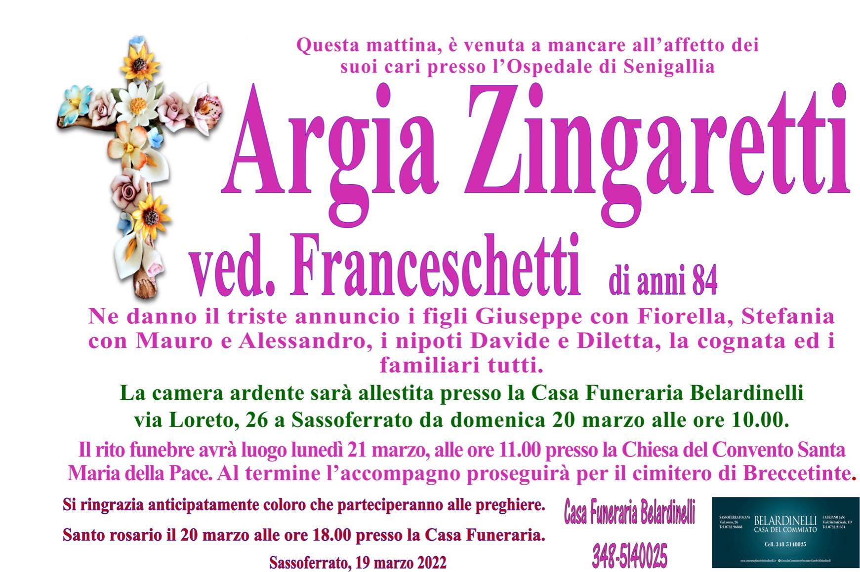 Argia Zingaretti