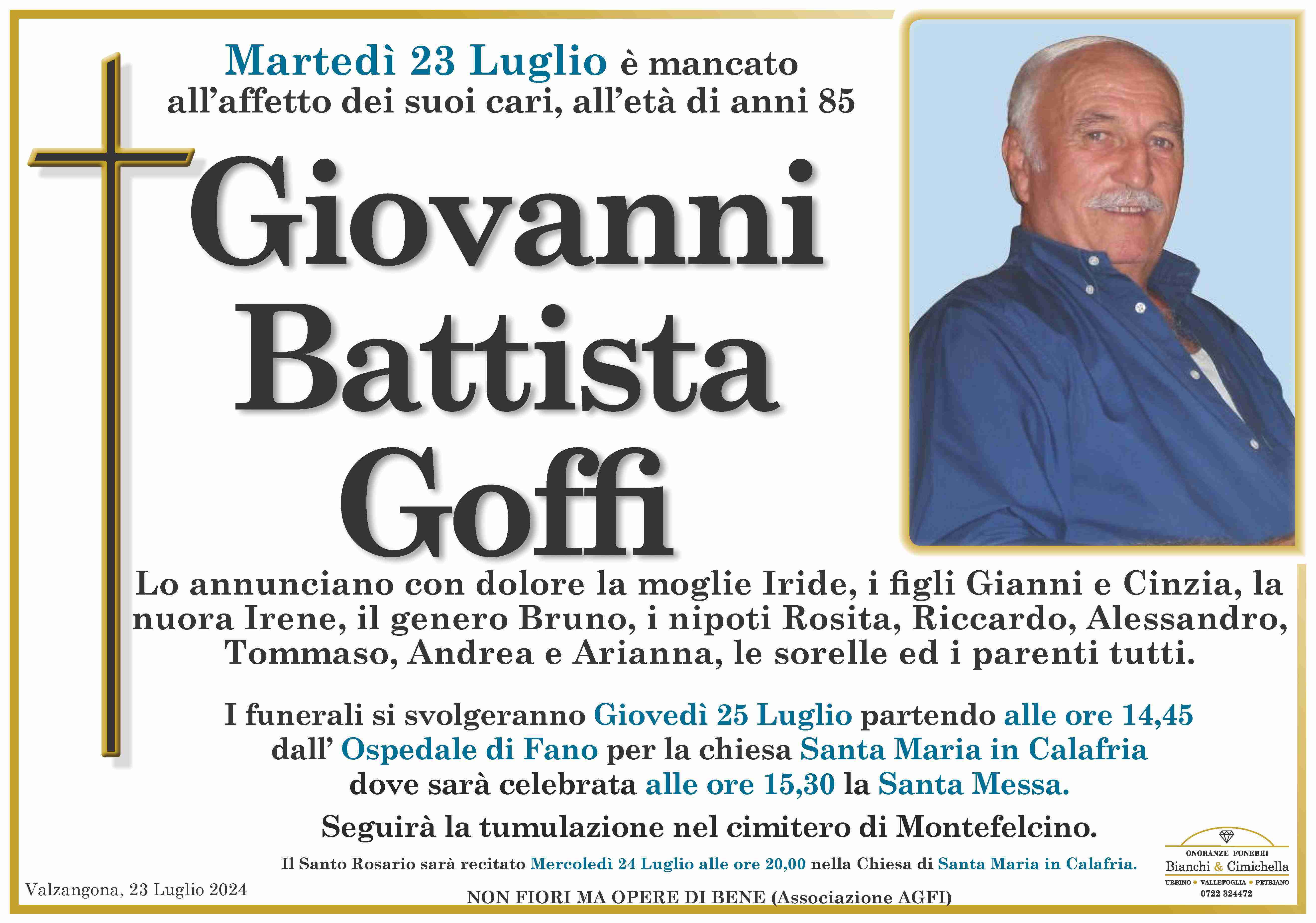 Giovanni Battista Goffi