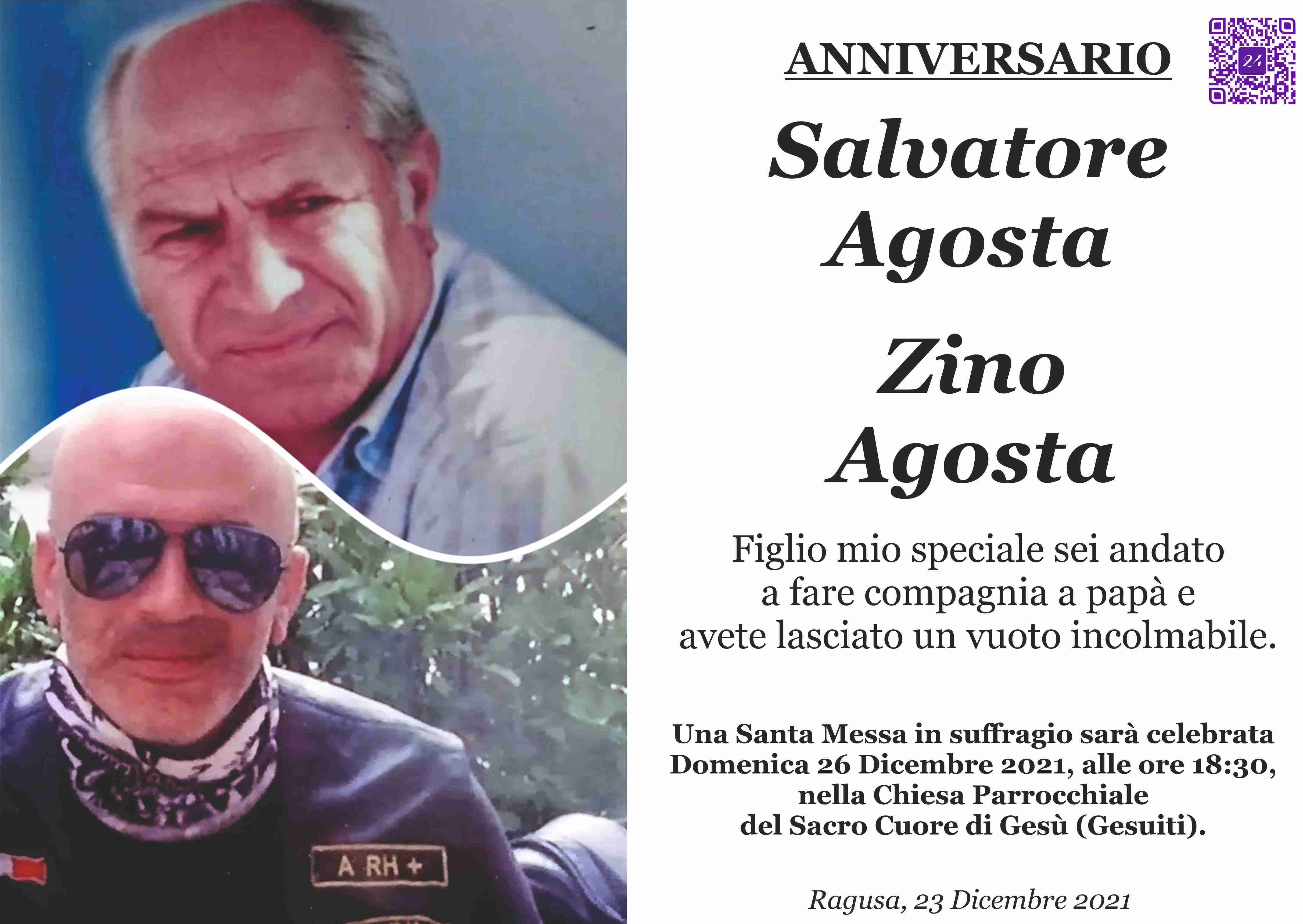 Salvatore Agosta e Zino Agosta