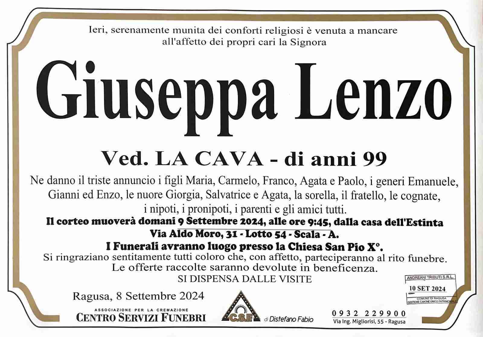 Giuseppa Lenzo