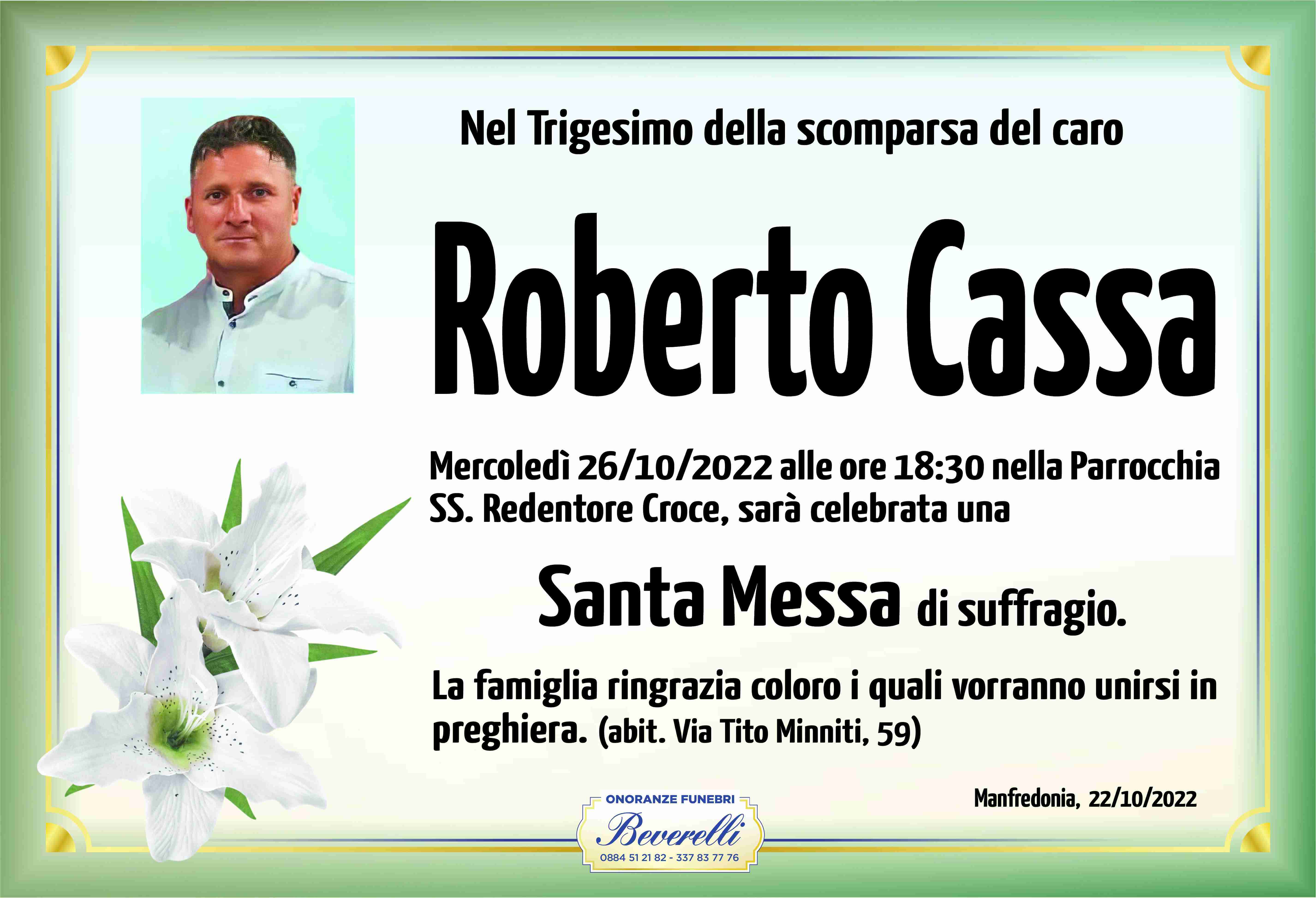Roberto Cassa