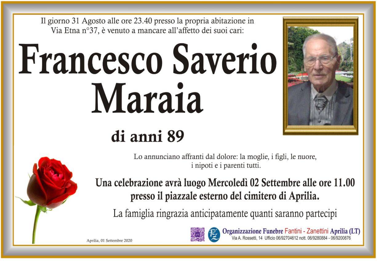 Francesco Saverio Maraia