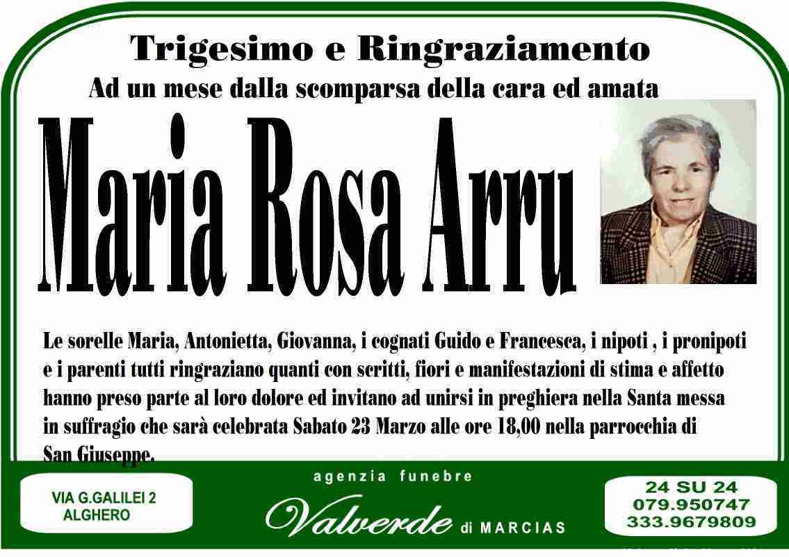 Maria Rosa Arru