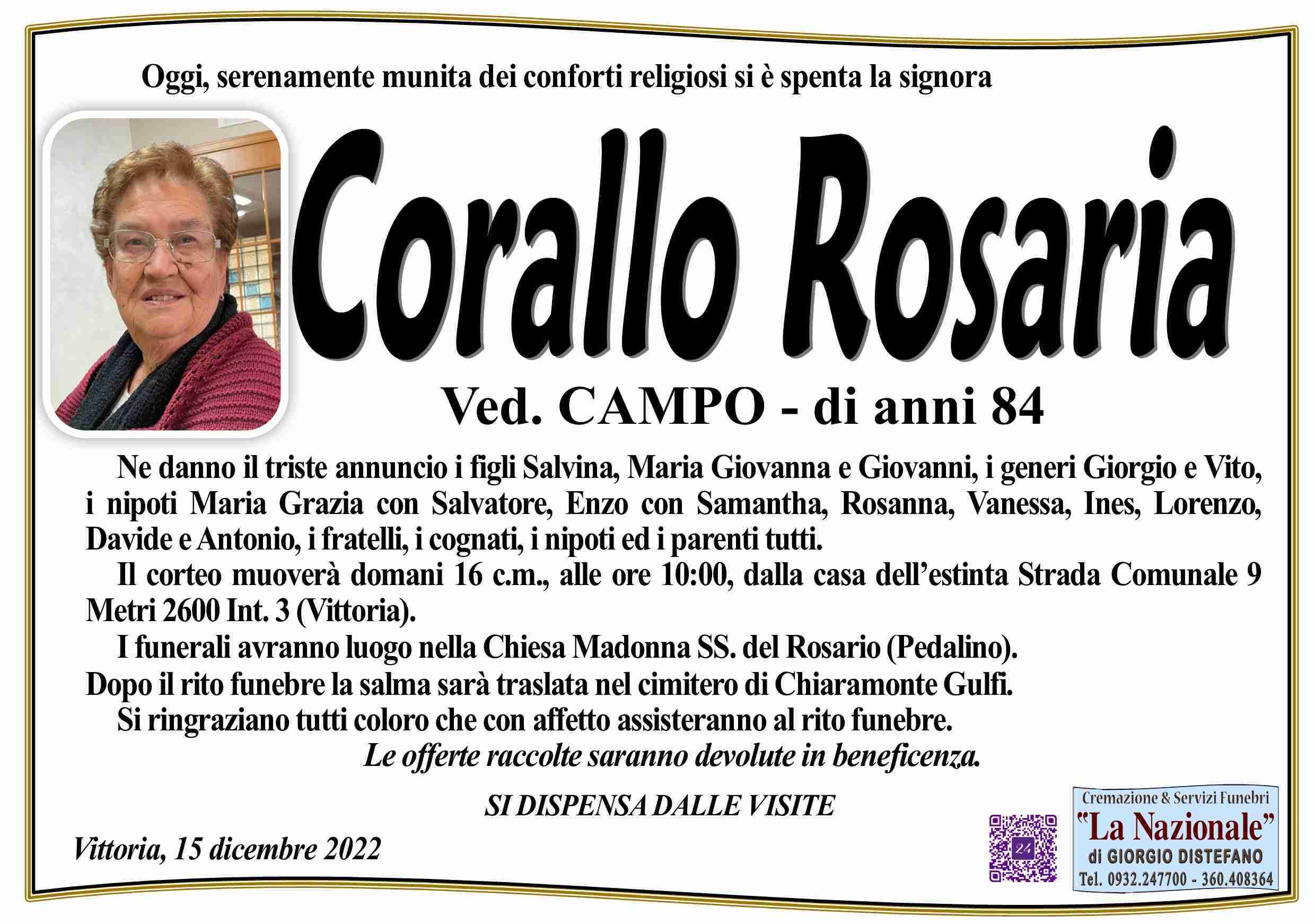 Rosaria Corallo