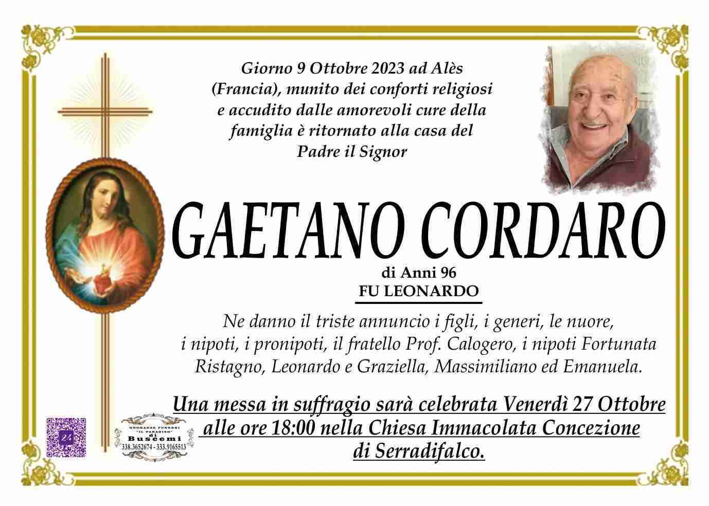 Gaetano Cordaro