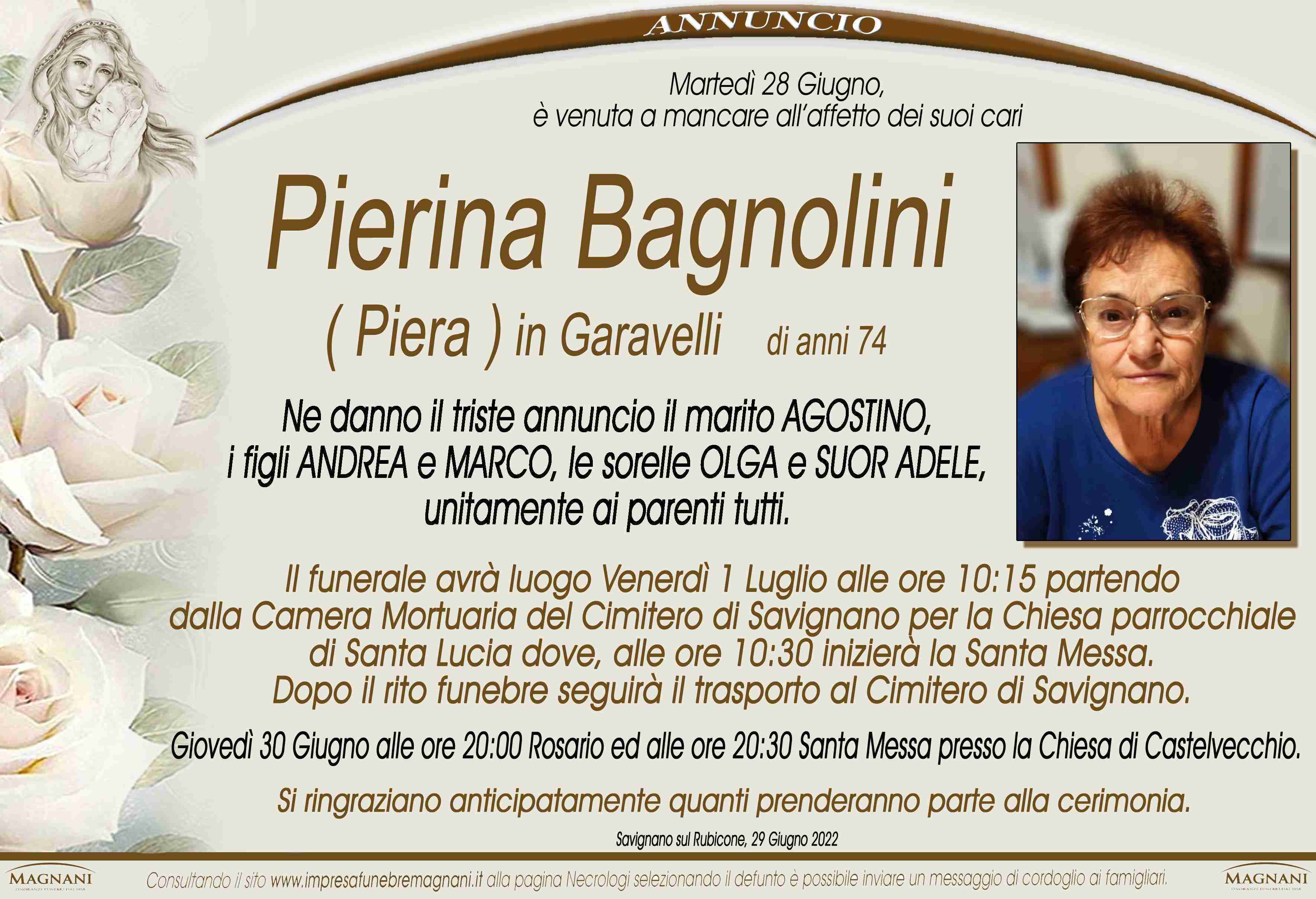 Pierina Bagnolini (Piera)
