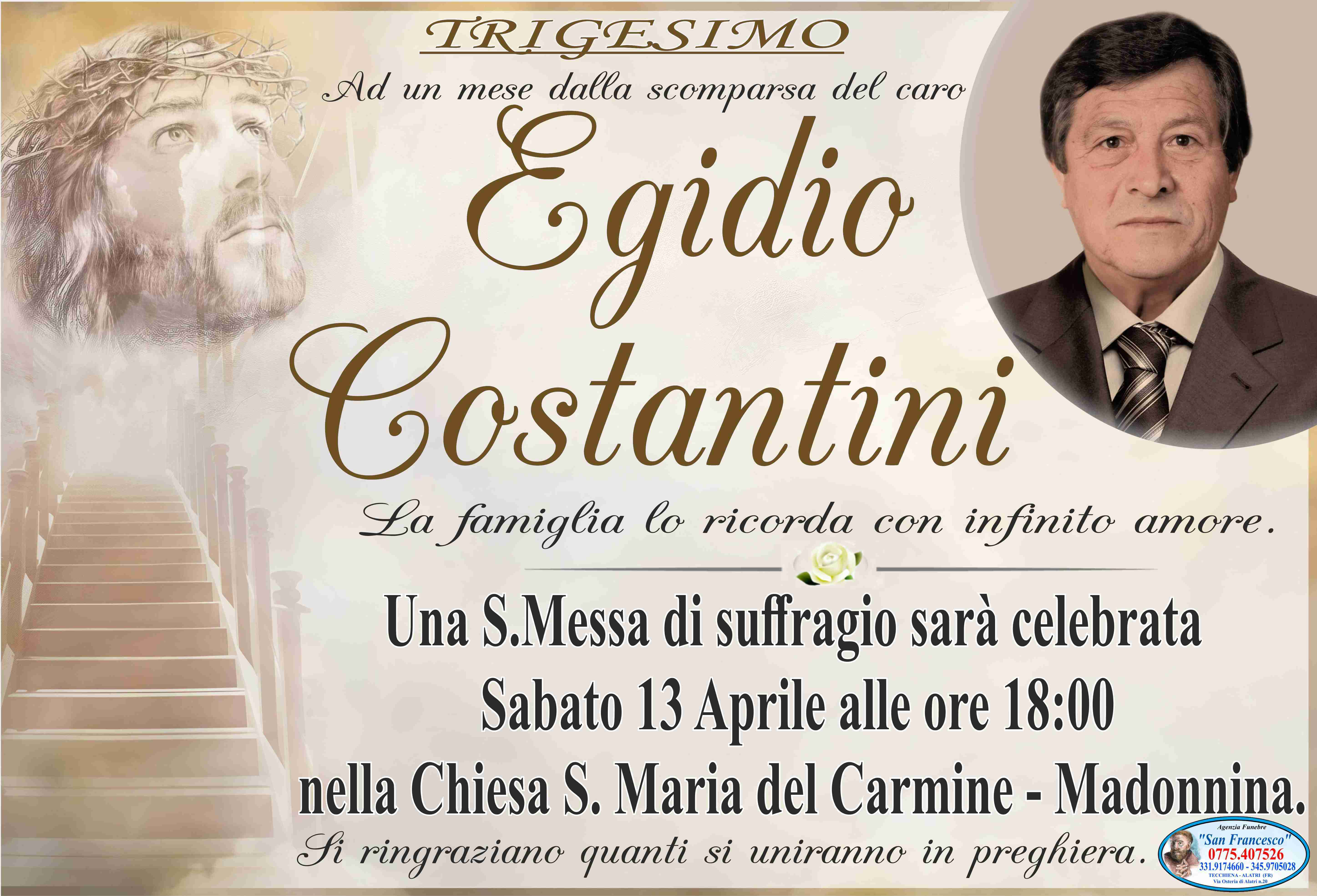 Egidio Costantini