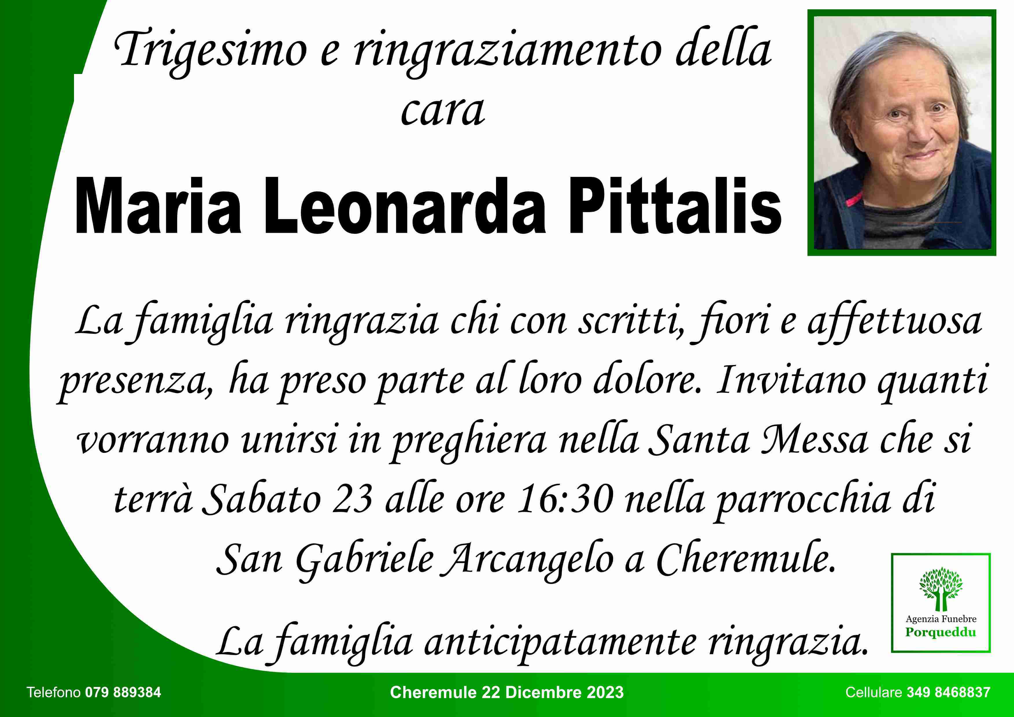 Maria Leonarda Pittalis