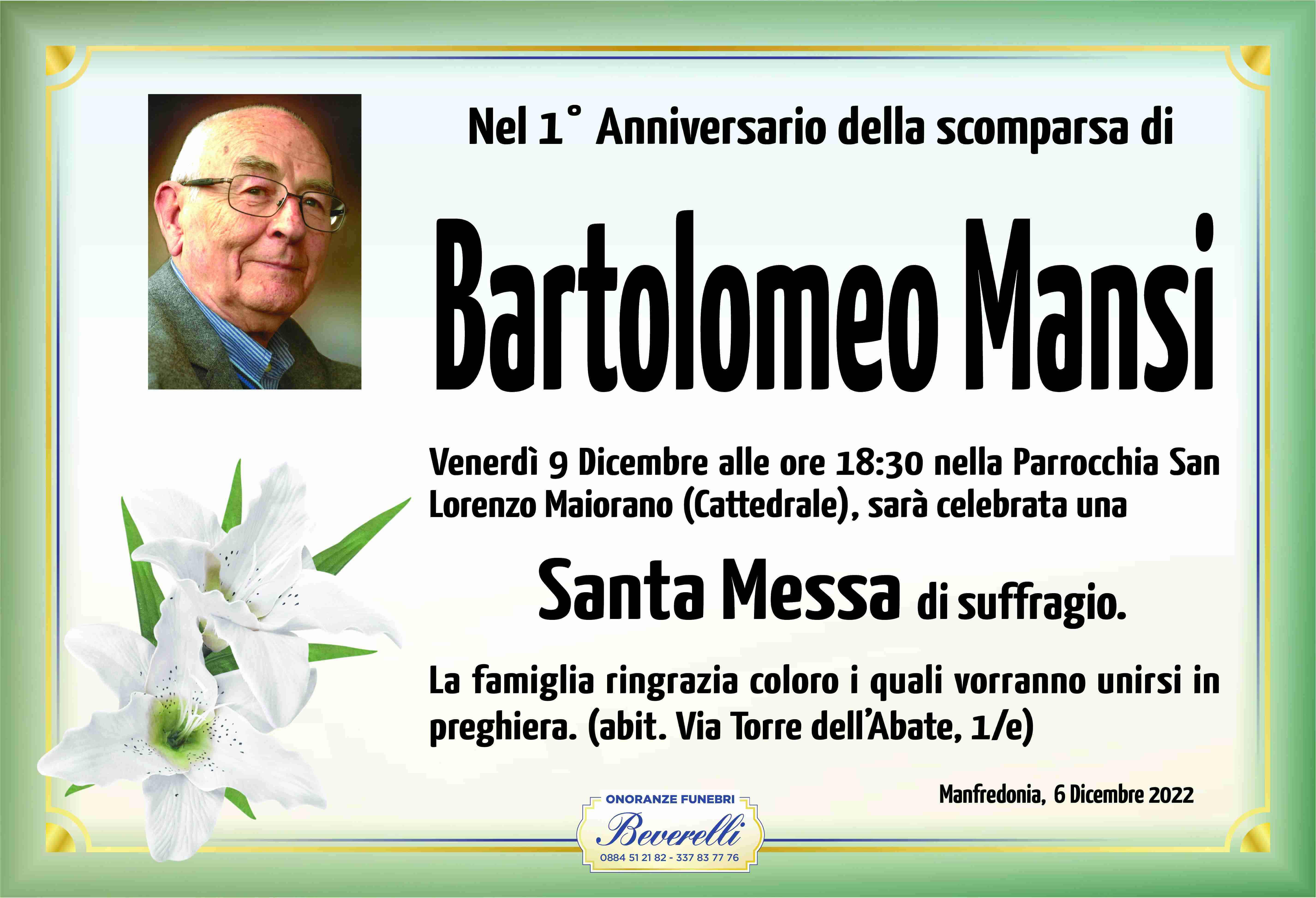 Bartolomeo Mansi